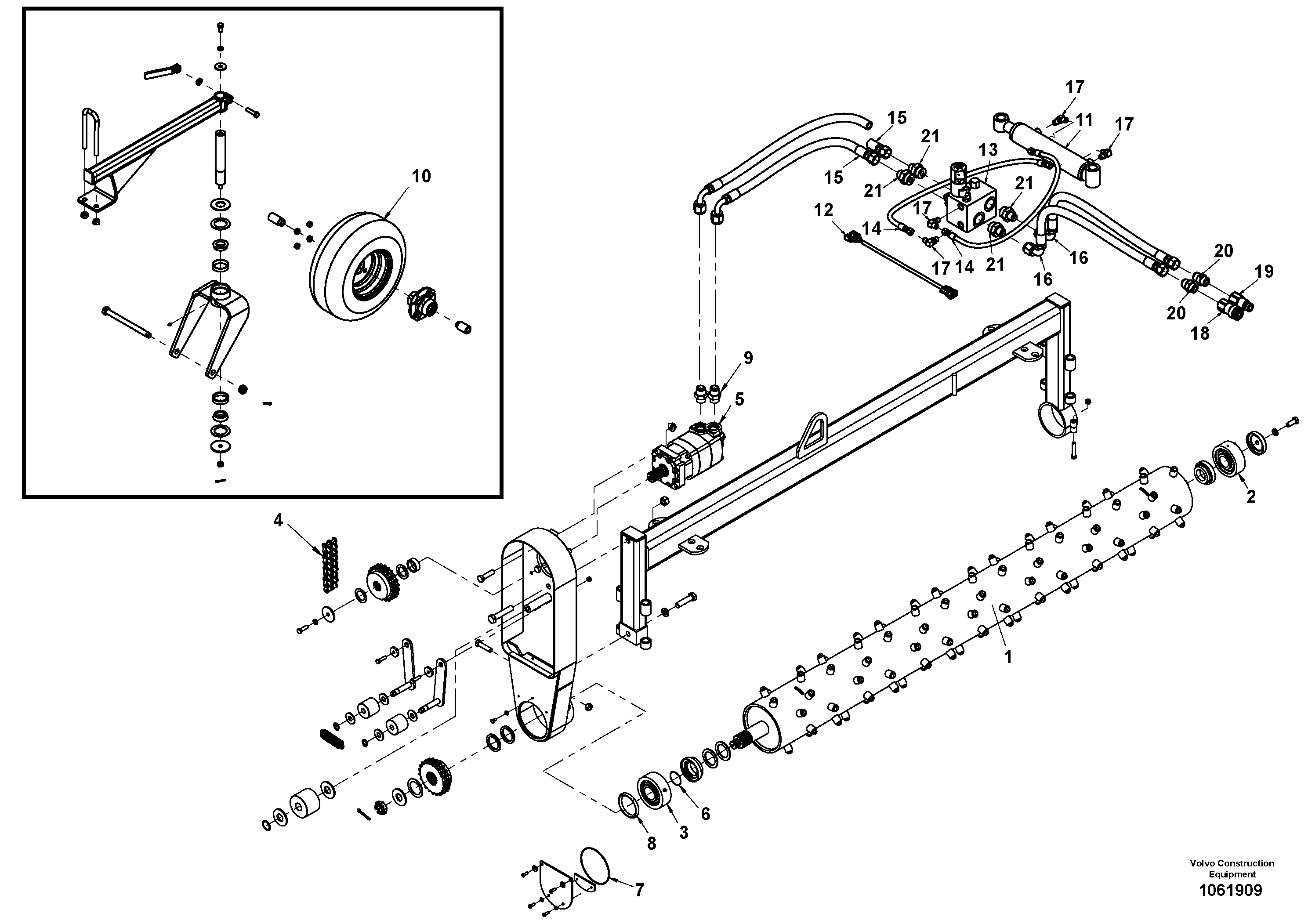 Hydraulic Valve VOE16220241 VOLVO