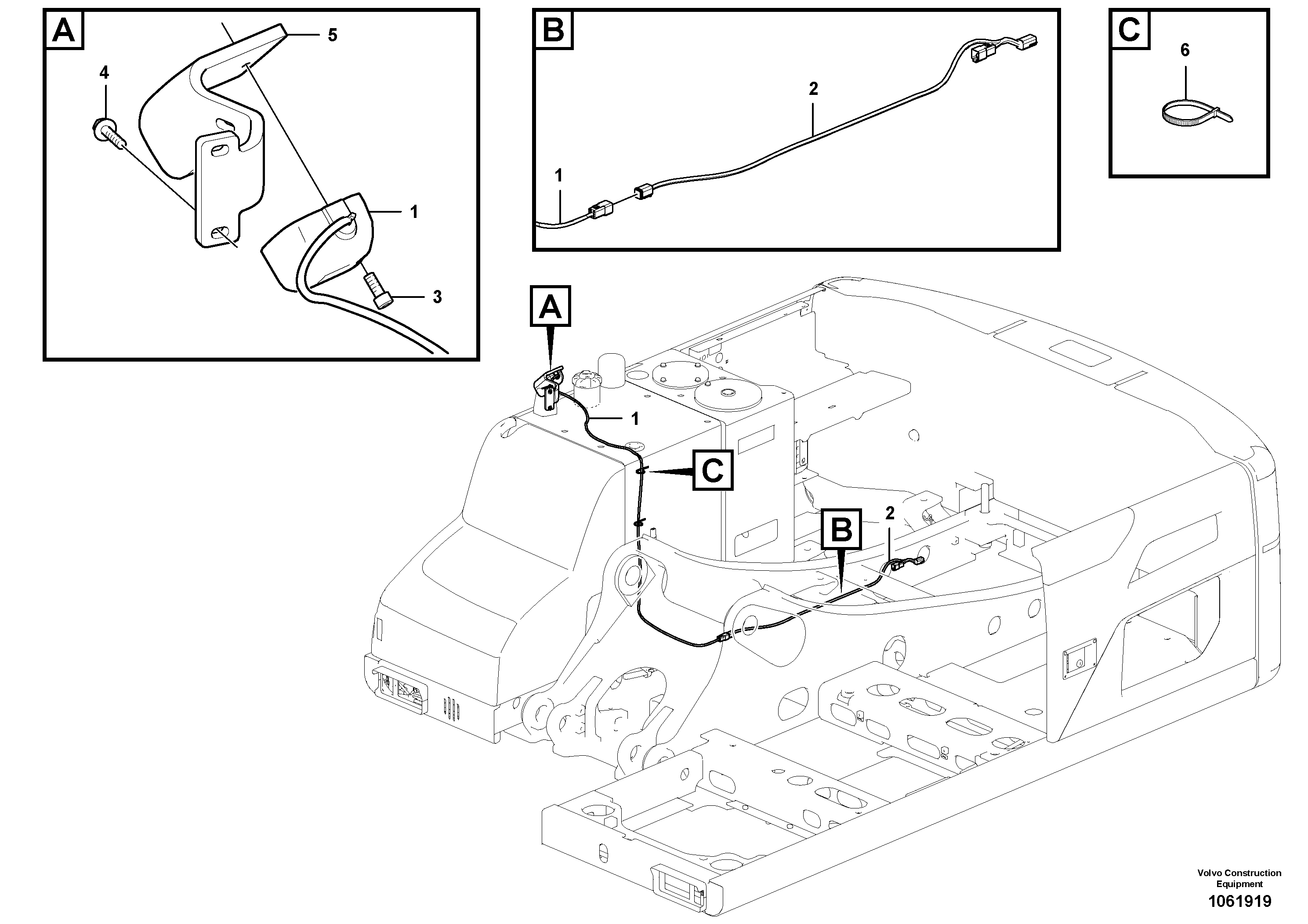 Support Leg VOE14599067 VOLVO