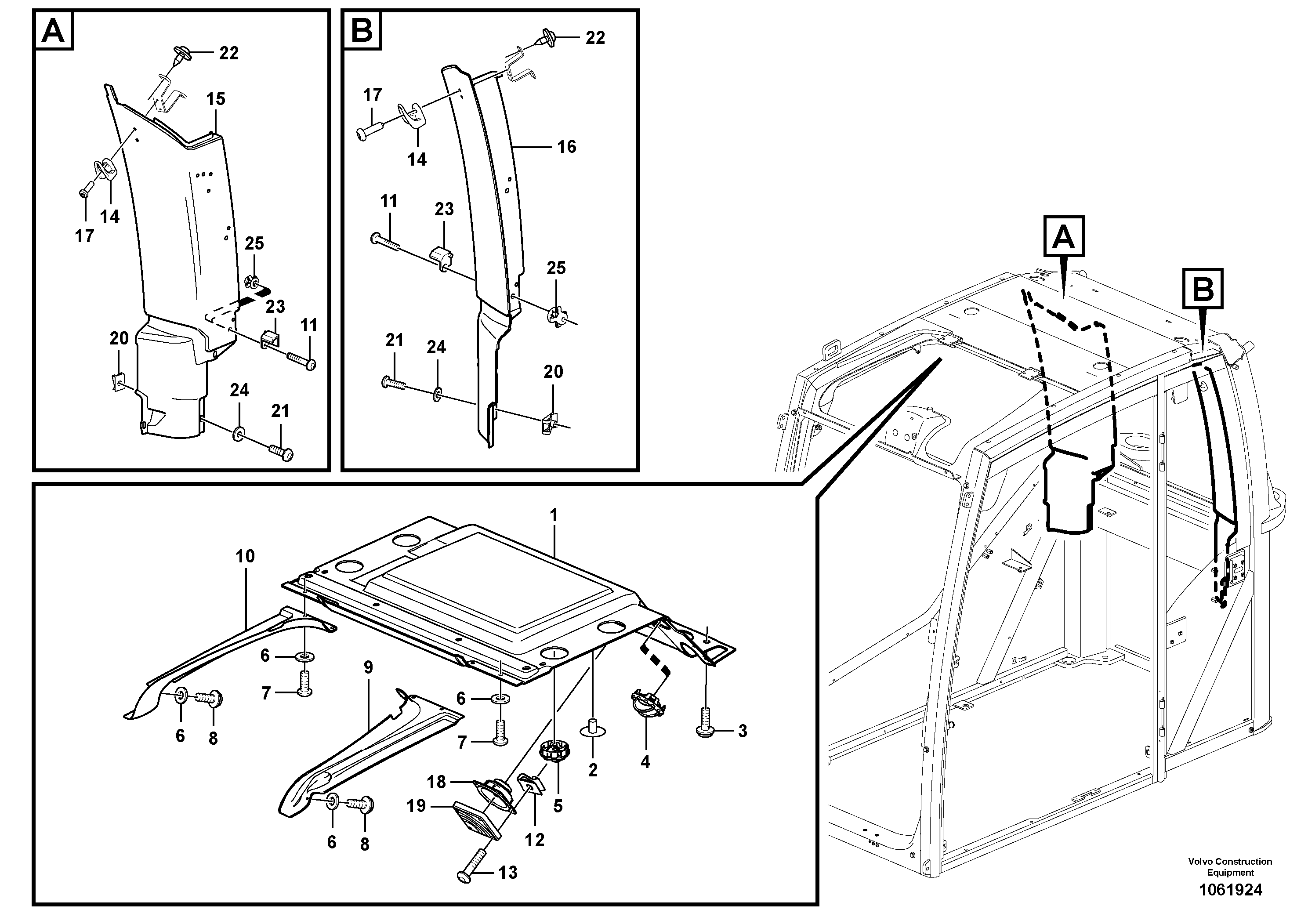 Rear Section VOE14679607 VOLVO