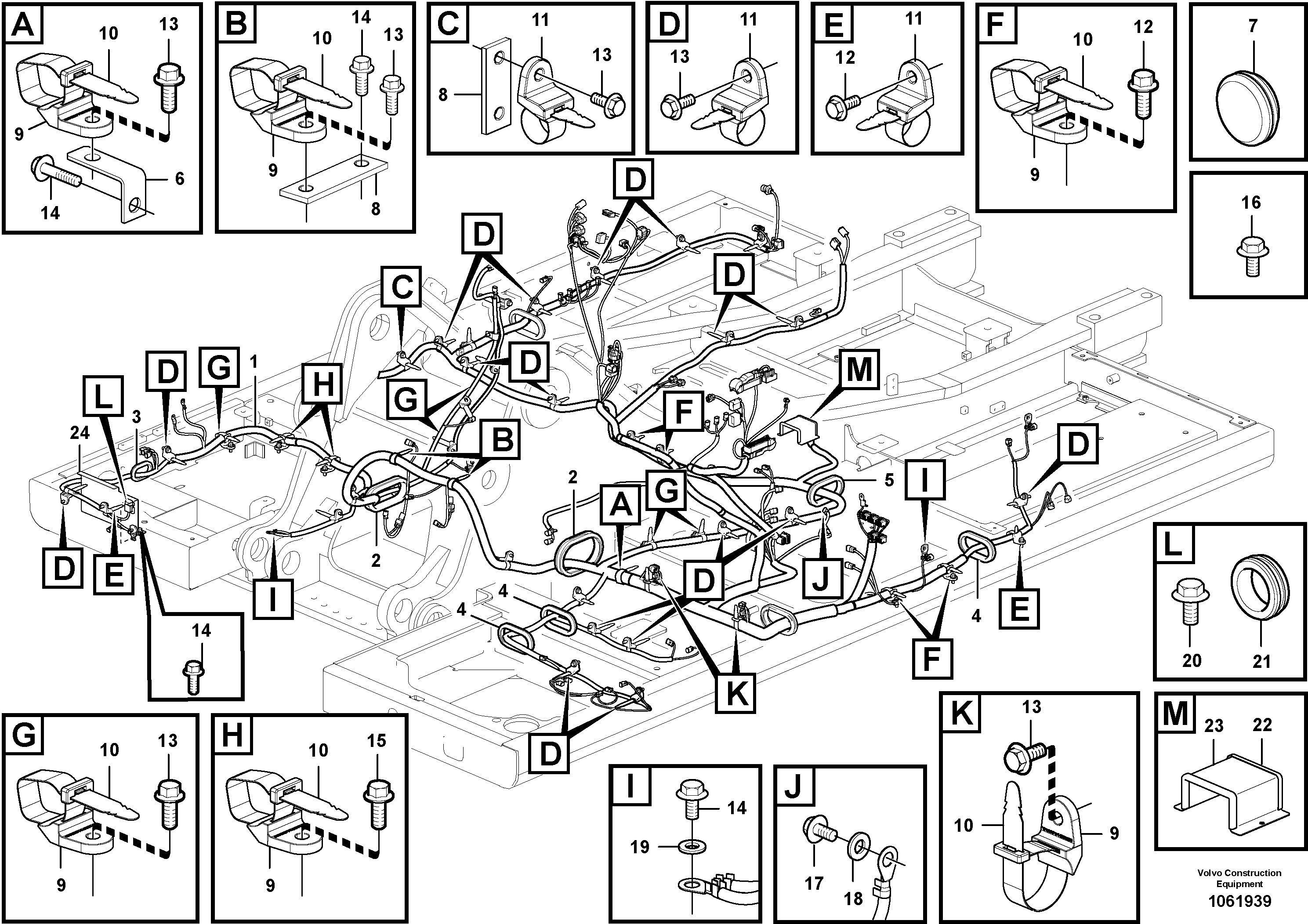 Radio Support VOE14668344 VOLVO