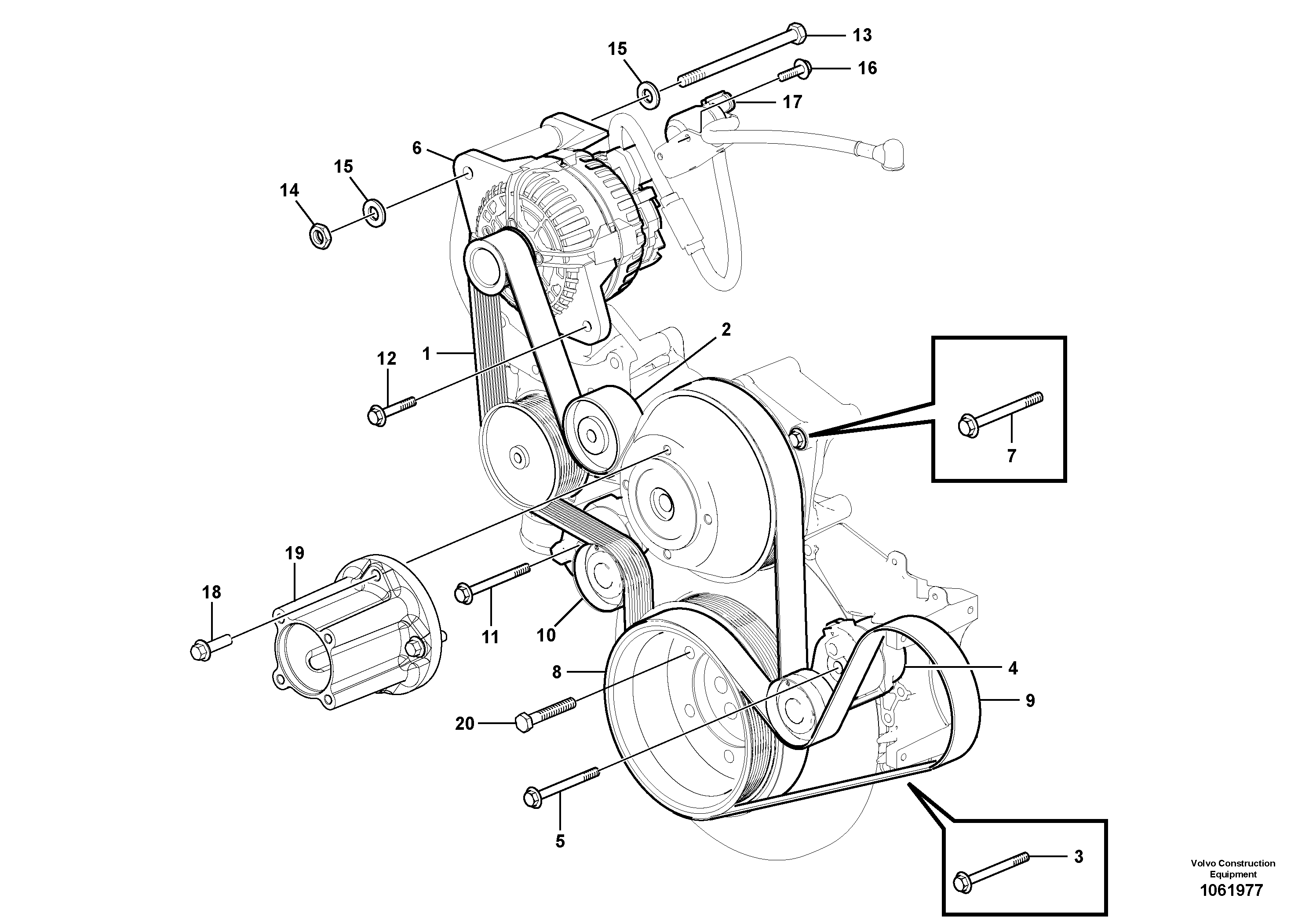 Fork Spreader VOE21248896 VOLVO