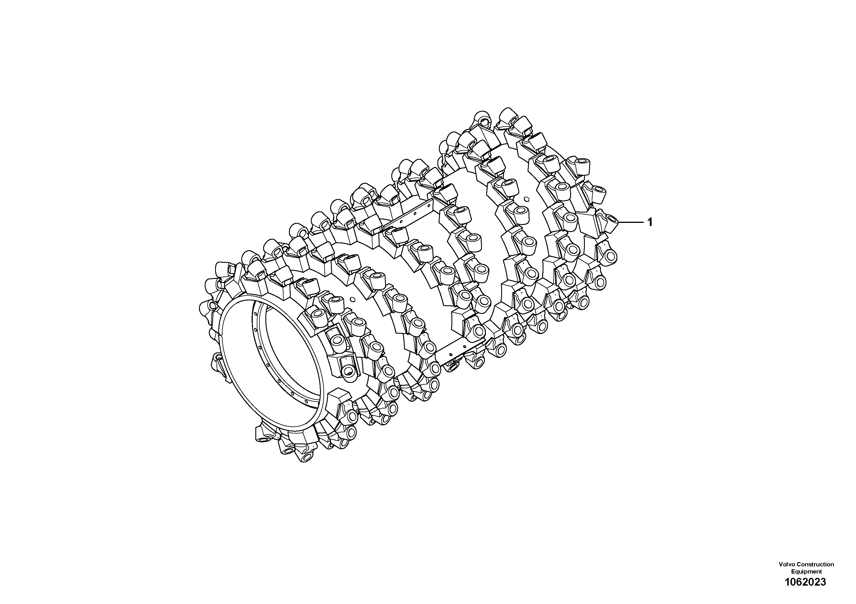 Balancer gasket RM13485503 VOLVO