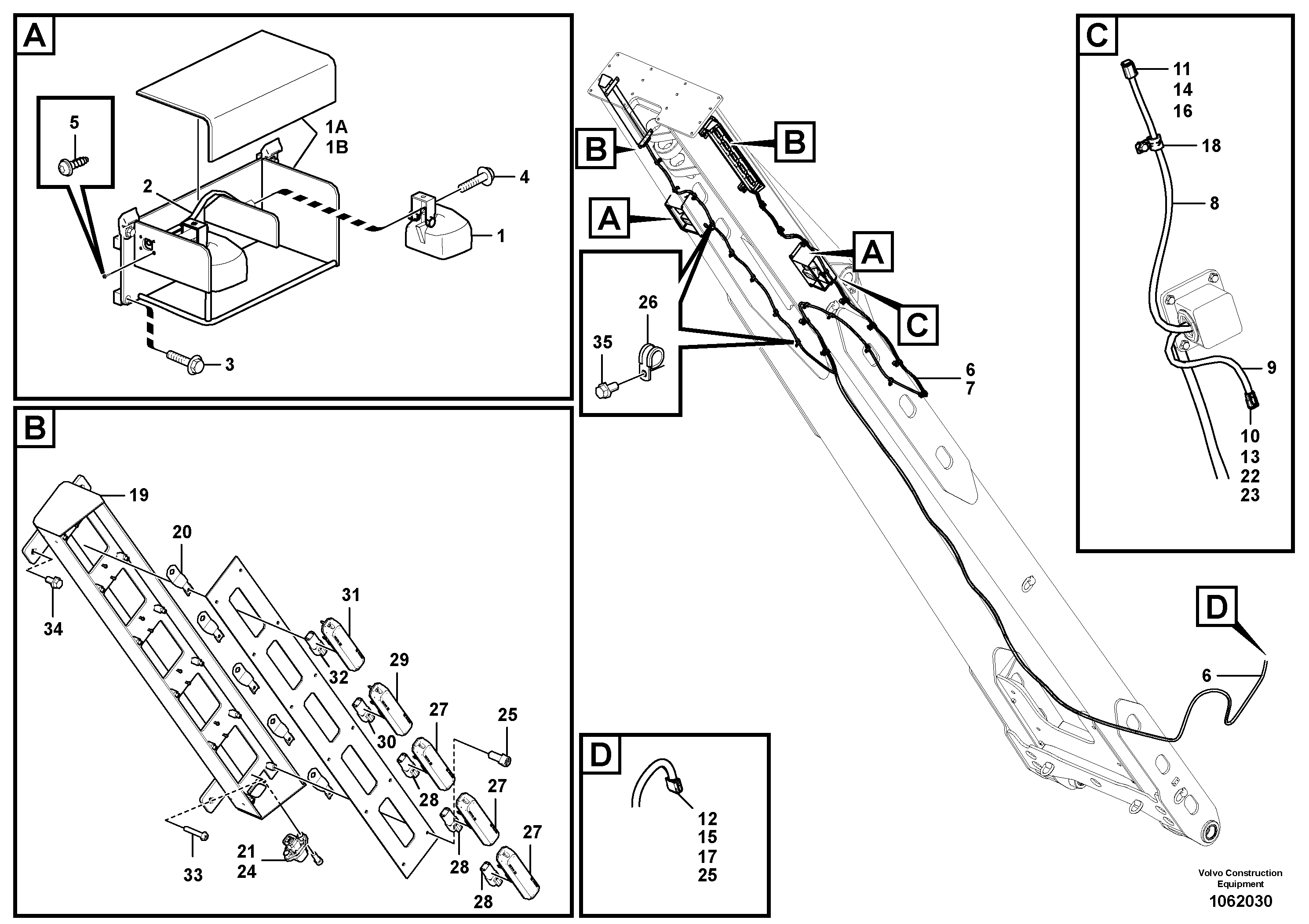 Seat frame VOE14681559 VOLVO