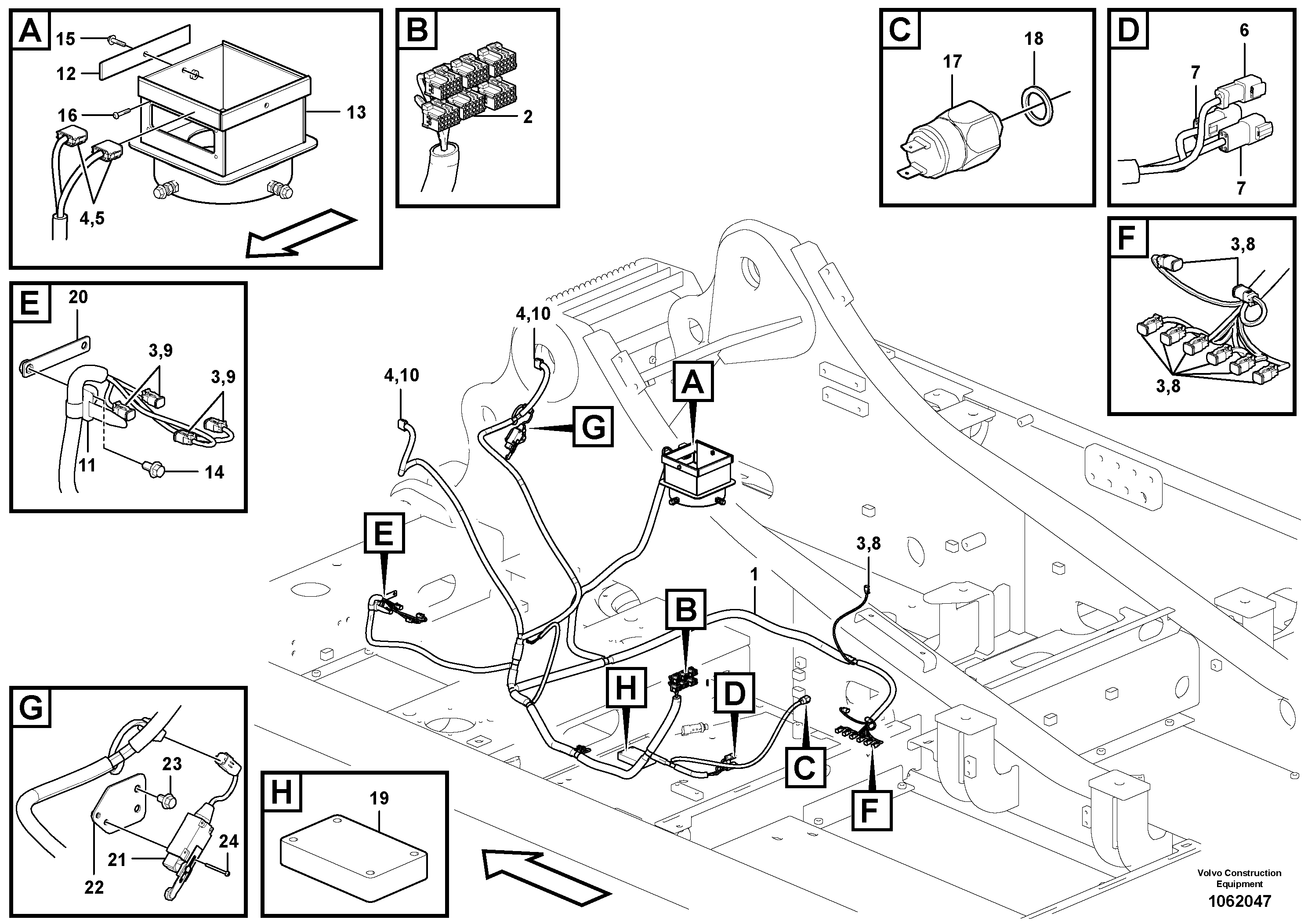 Radio Support VOE14675621 VOLVO