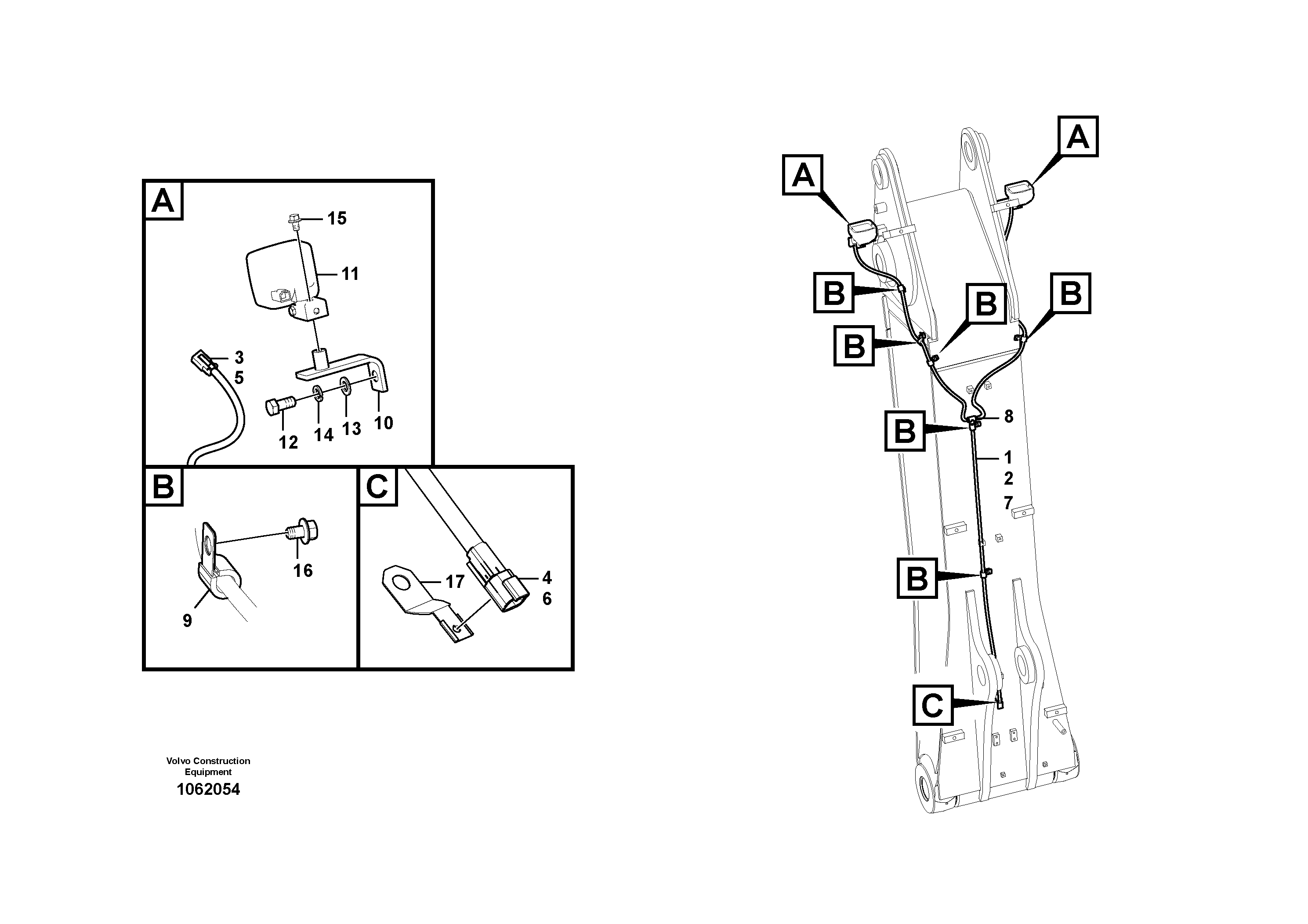 Support Leg VOE14627458 VOLVO
