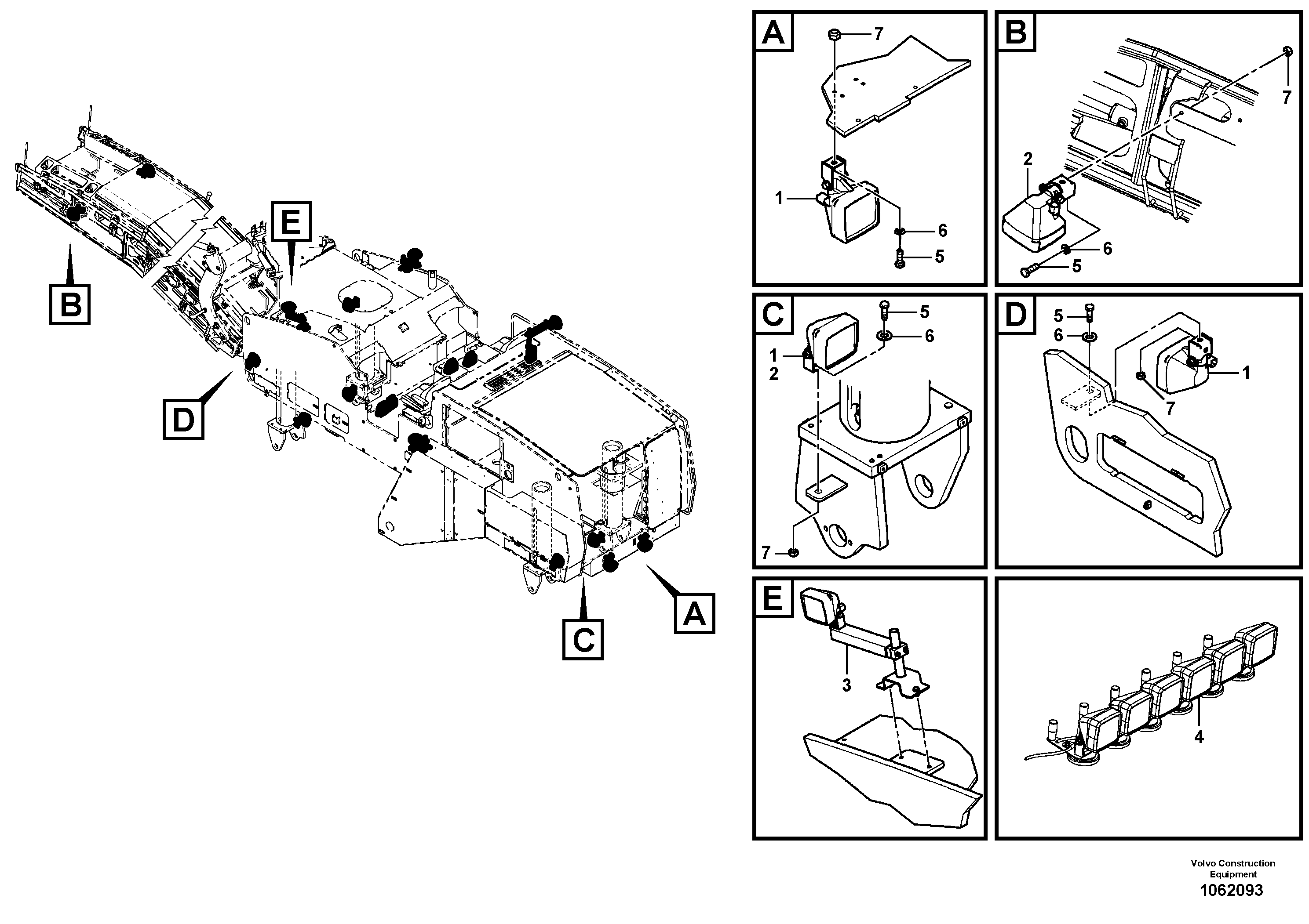 Alternator Bracket VOE12782100 VOLVO