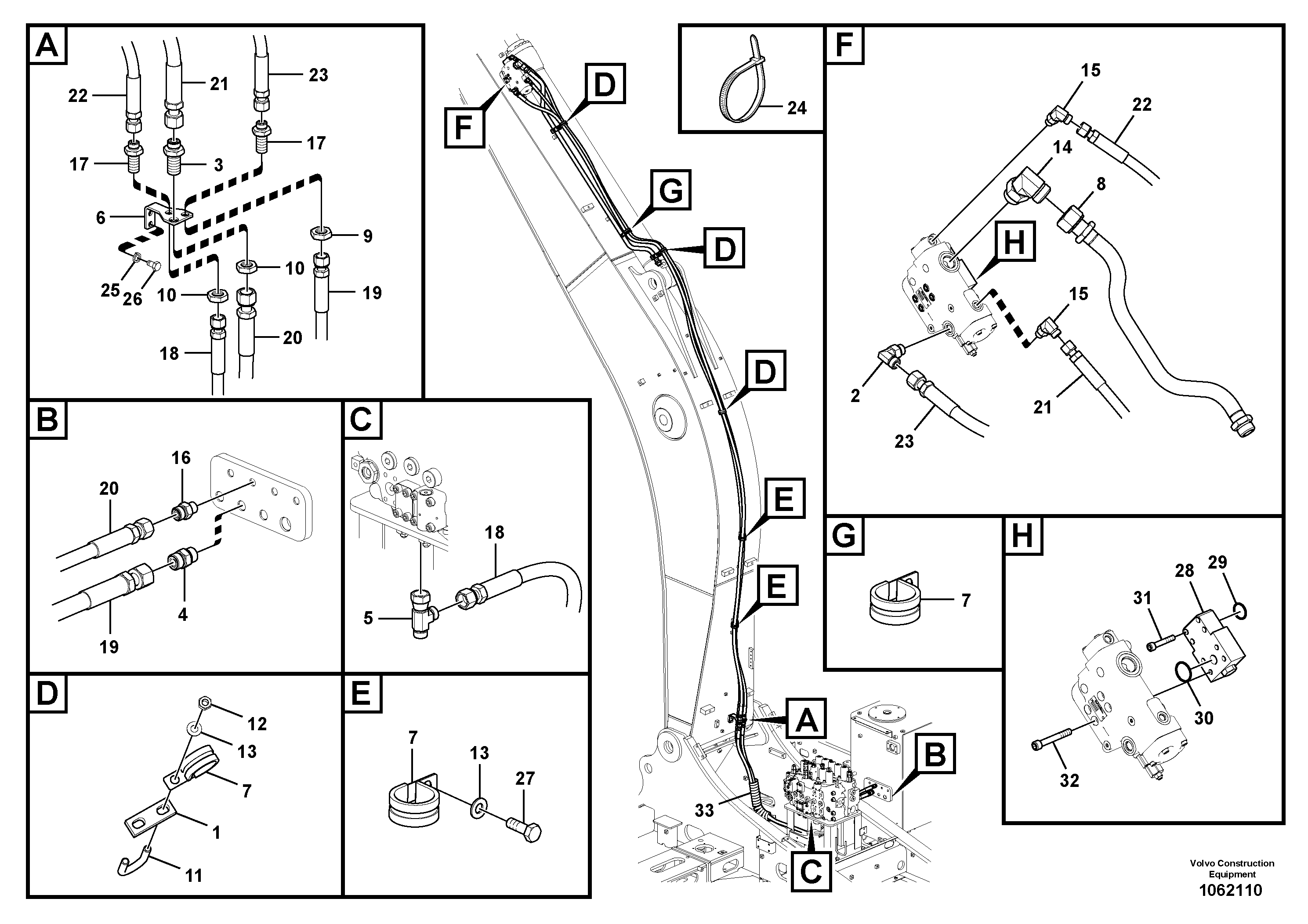 Timing gear casing VOE938371 VOLVO