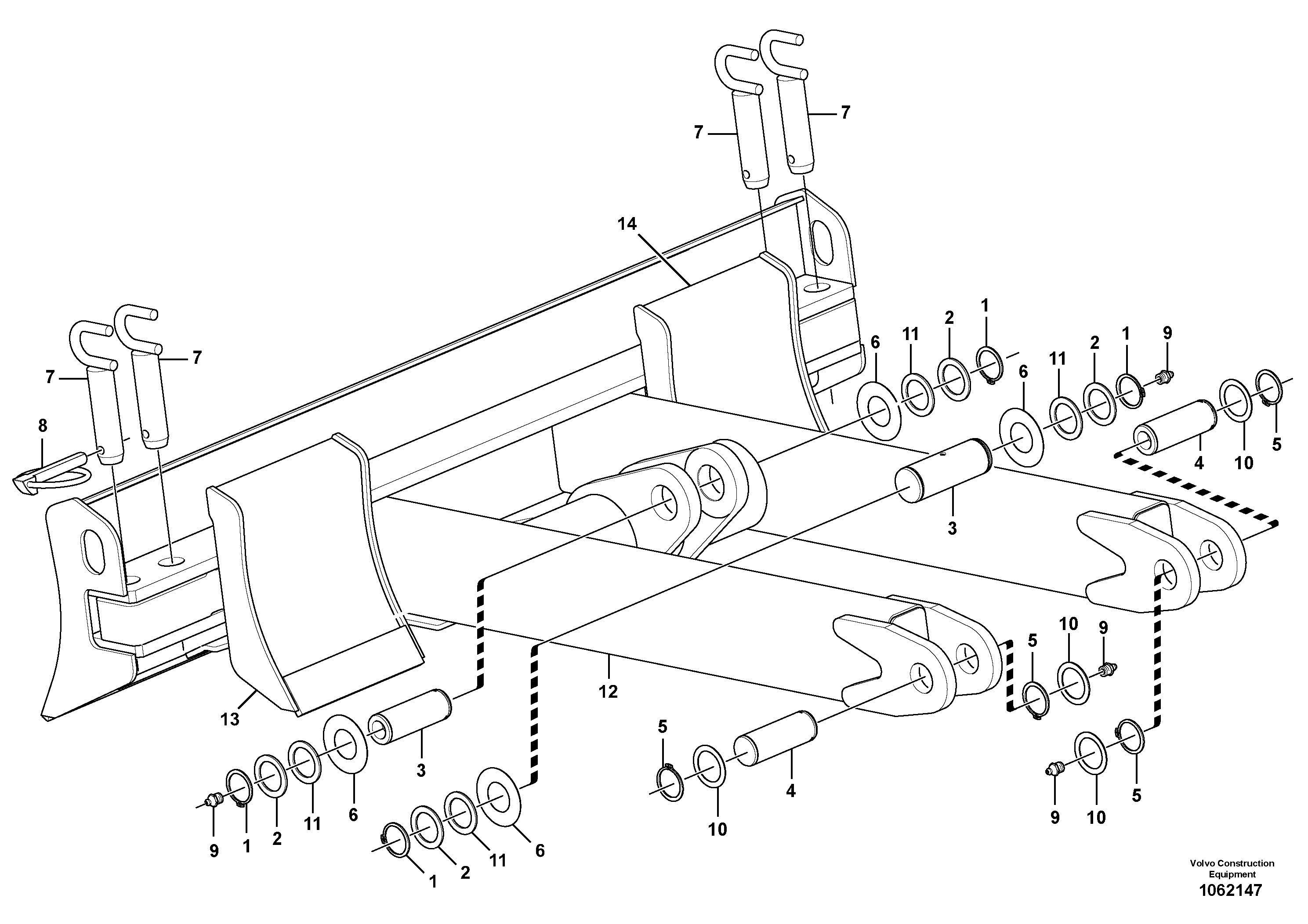 Swg Lk Cylinder VOE11808920 VOLVO