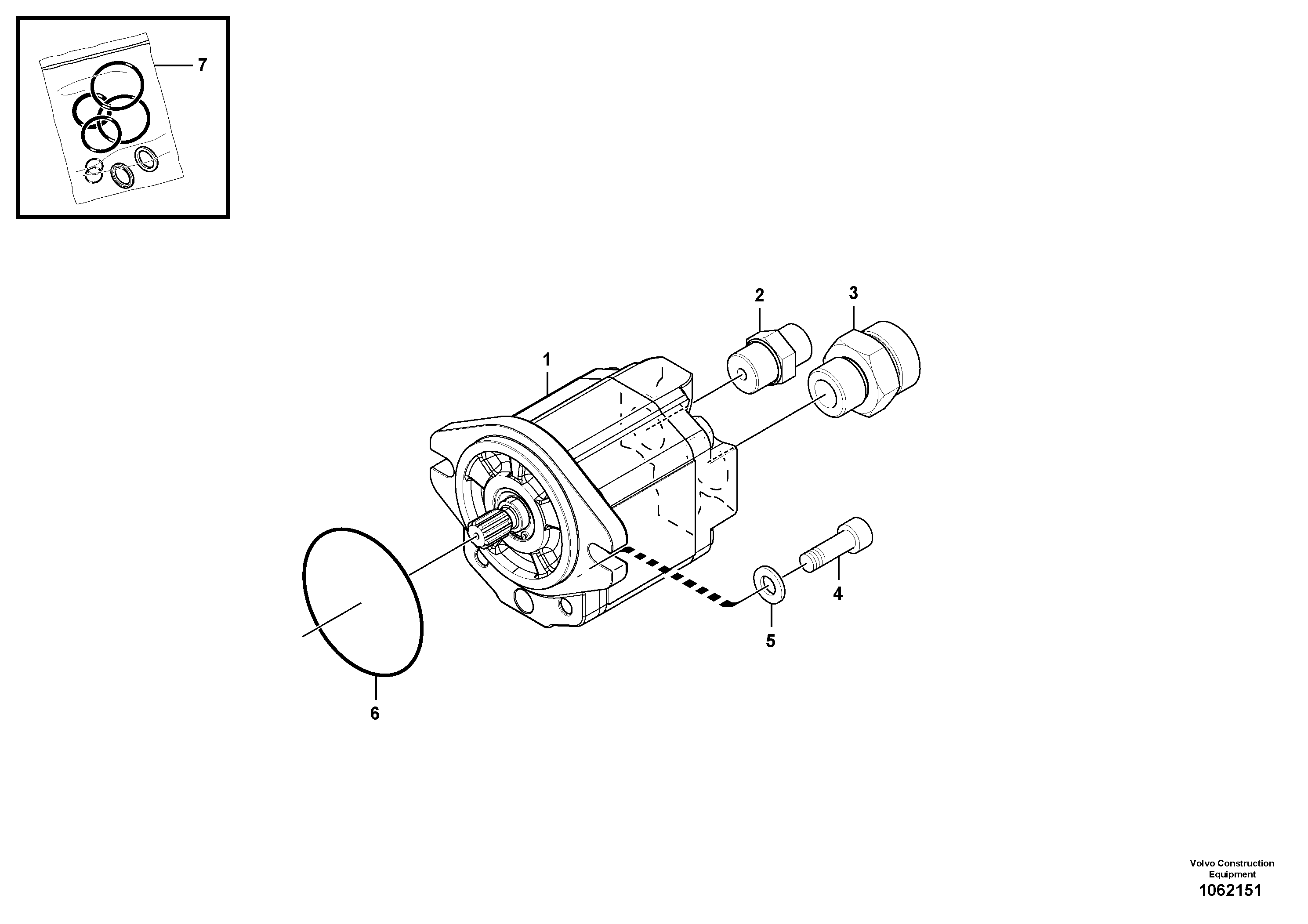 For upper engine part RM43859800 VOLVO