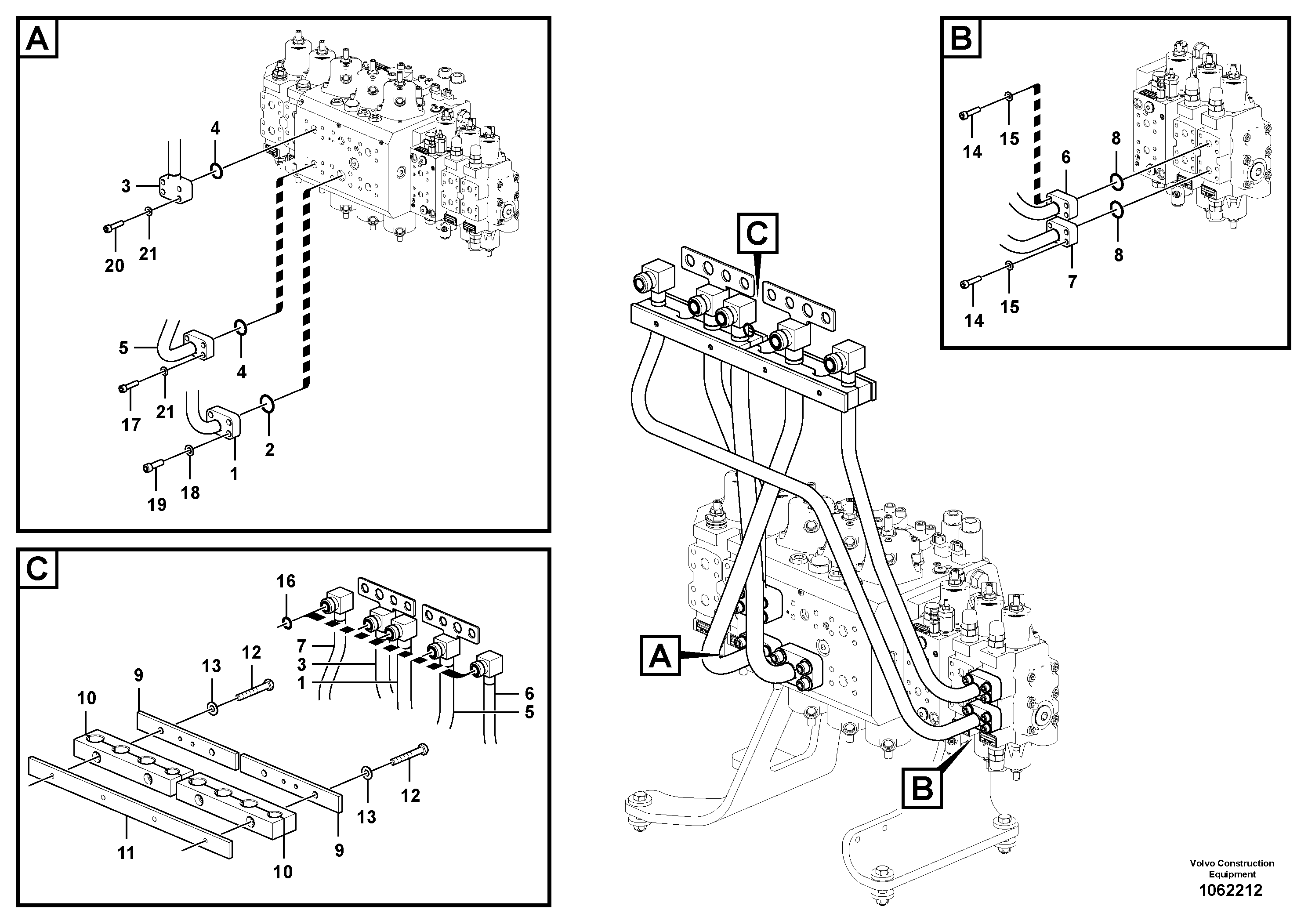 Press. lim. valve VOE14617325 VOLVO