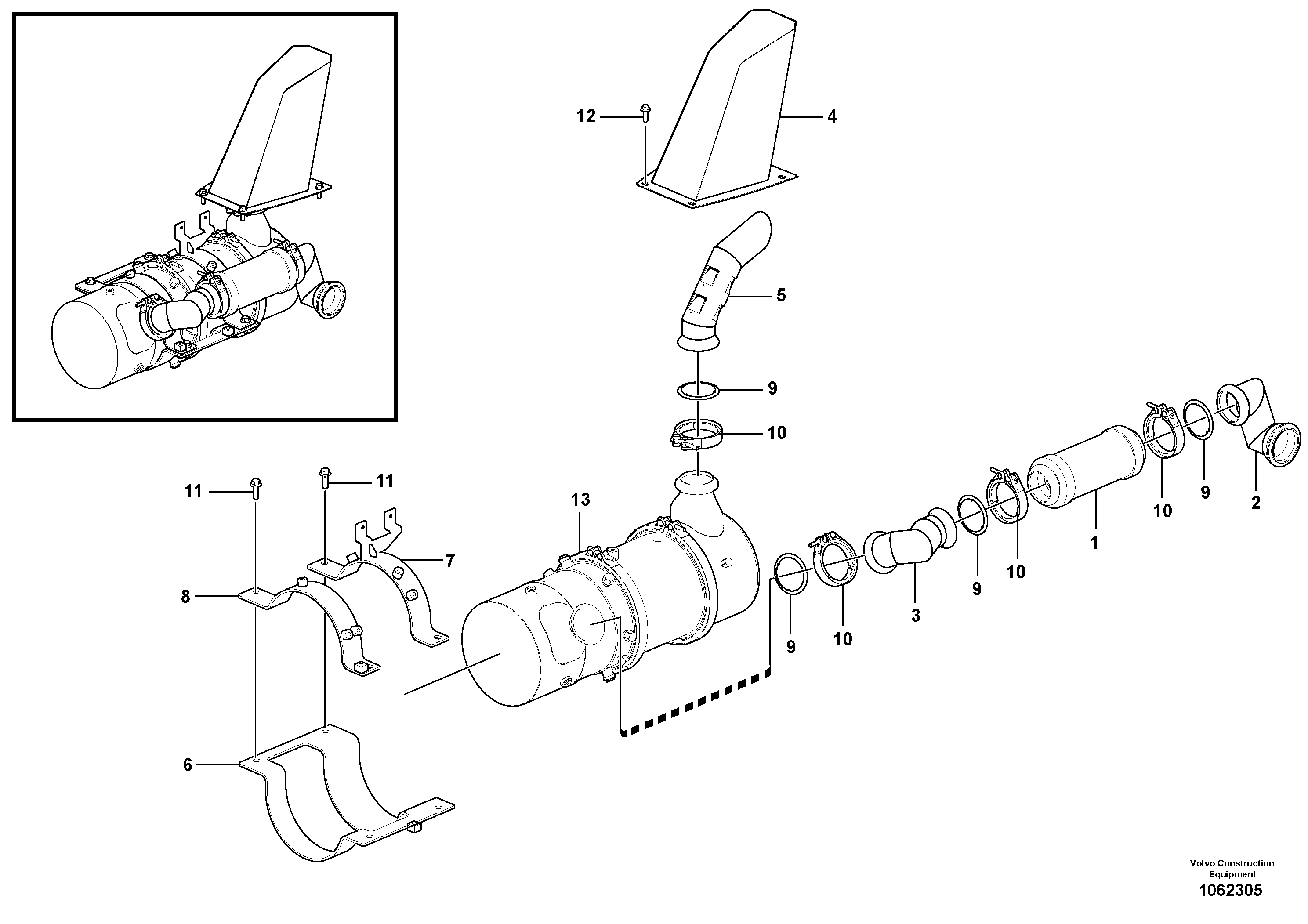 Diaph Cylinder VOE14715790 VOLVO