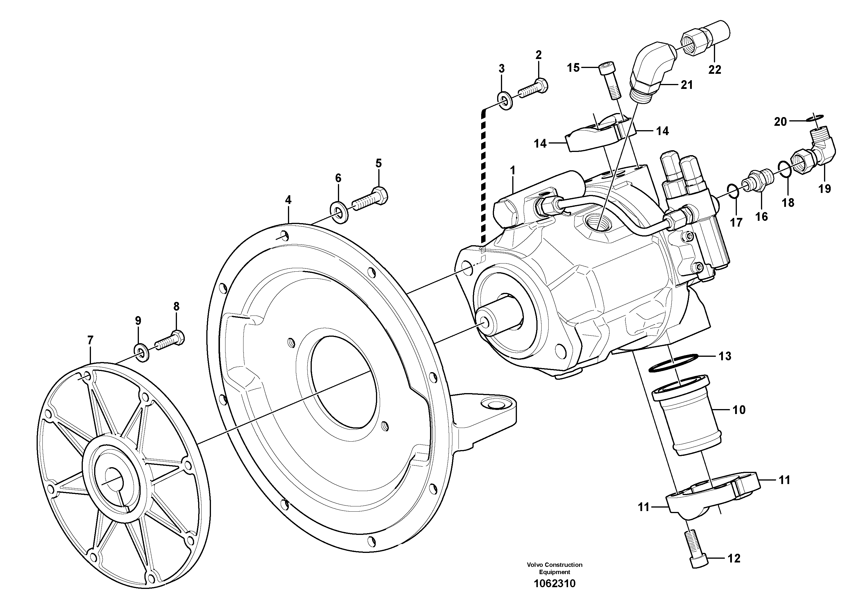 Steering Gear VOE11808846 VOLVO