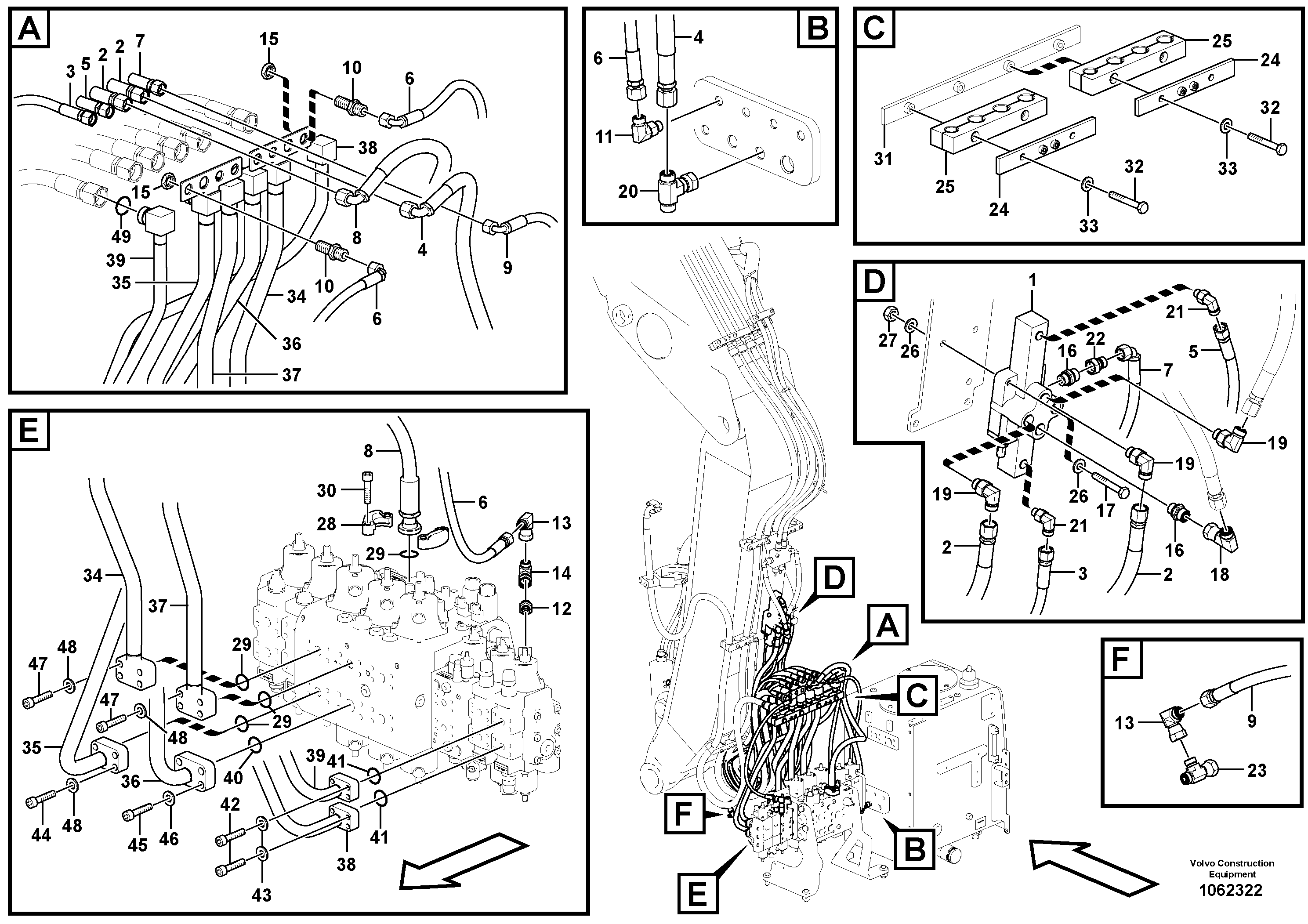 Timing gear casing VOE937449 VOLVO