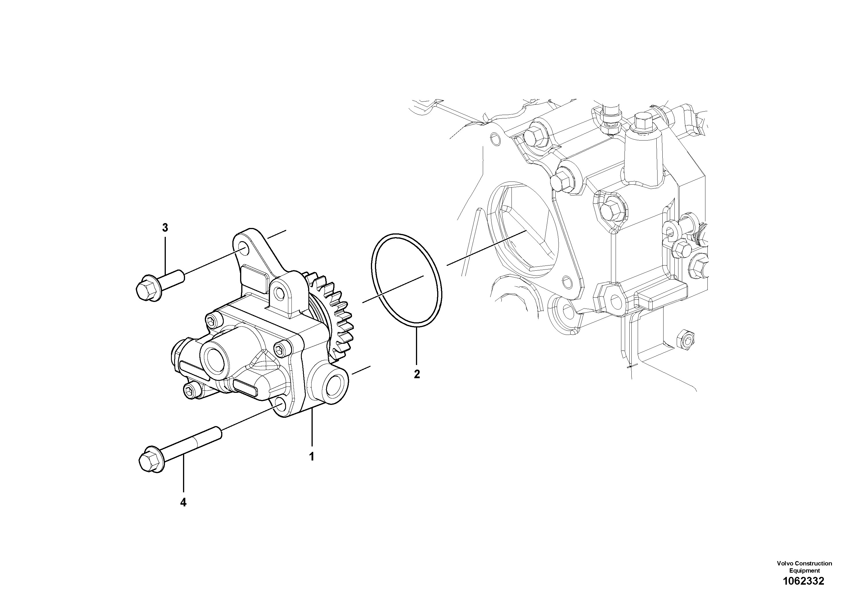 Clutch Gear VOE21683947 VOLVO
