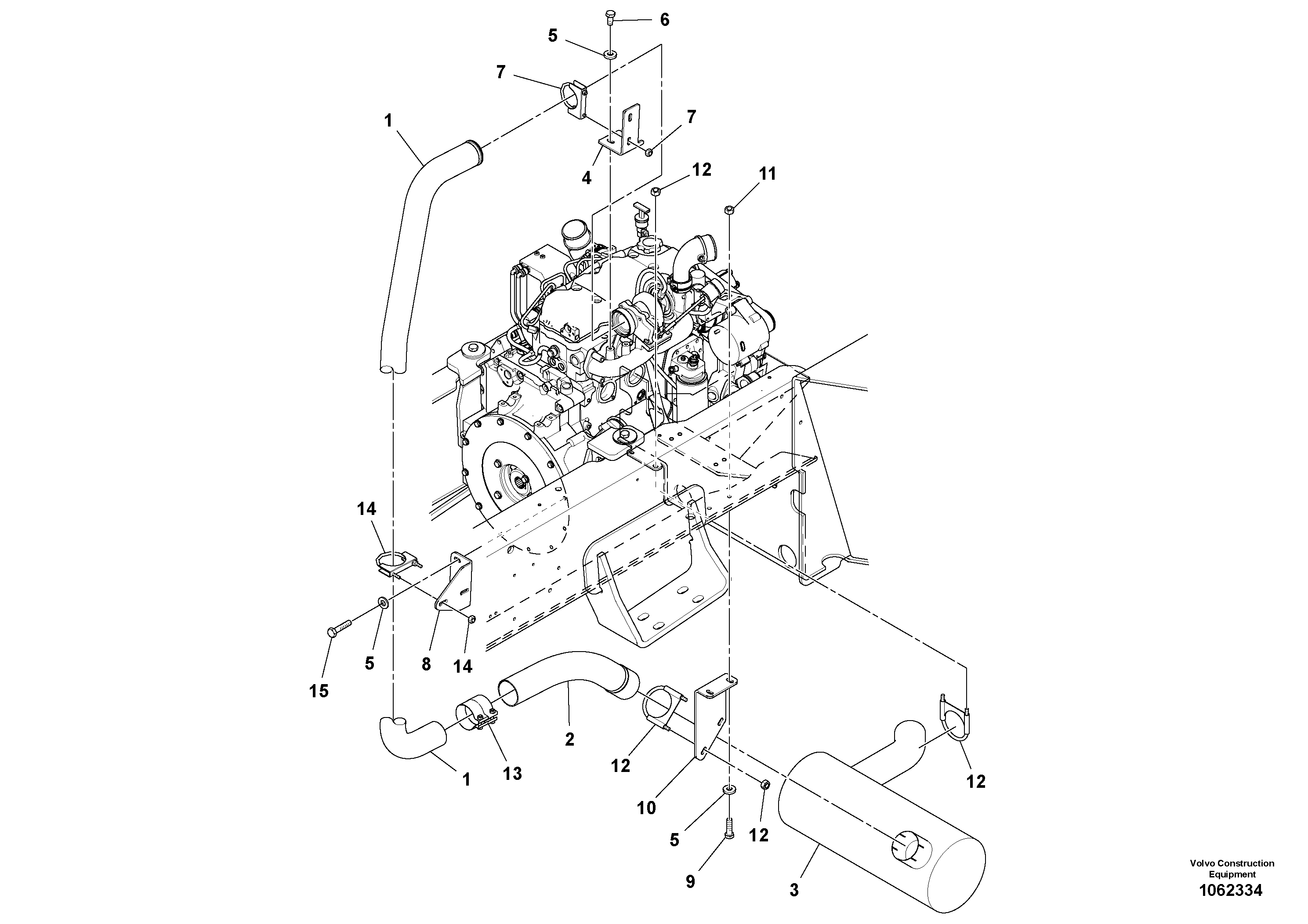 Axle Casing VOE12760405 VOLVO
