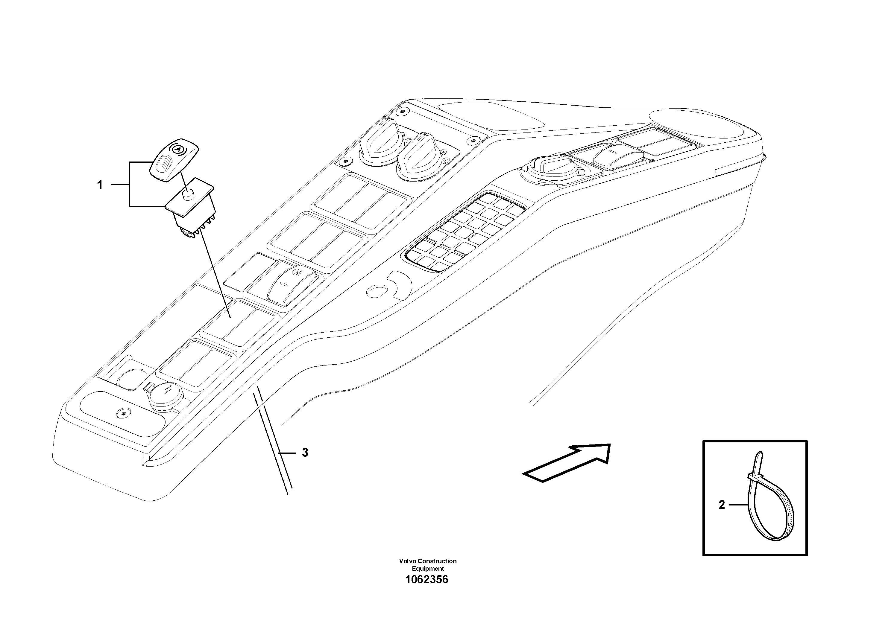 Support Leg VOE14601929 VOLVO