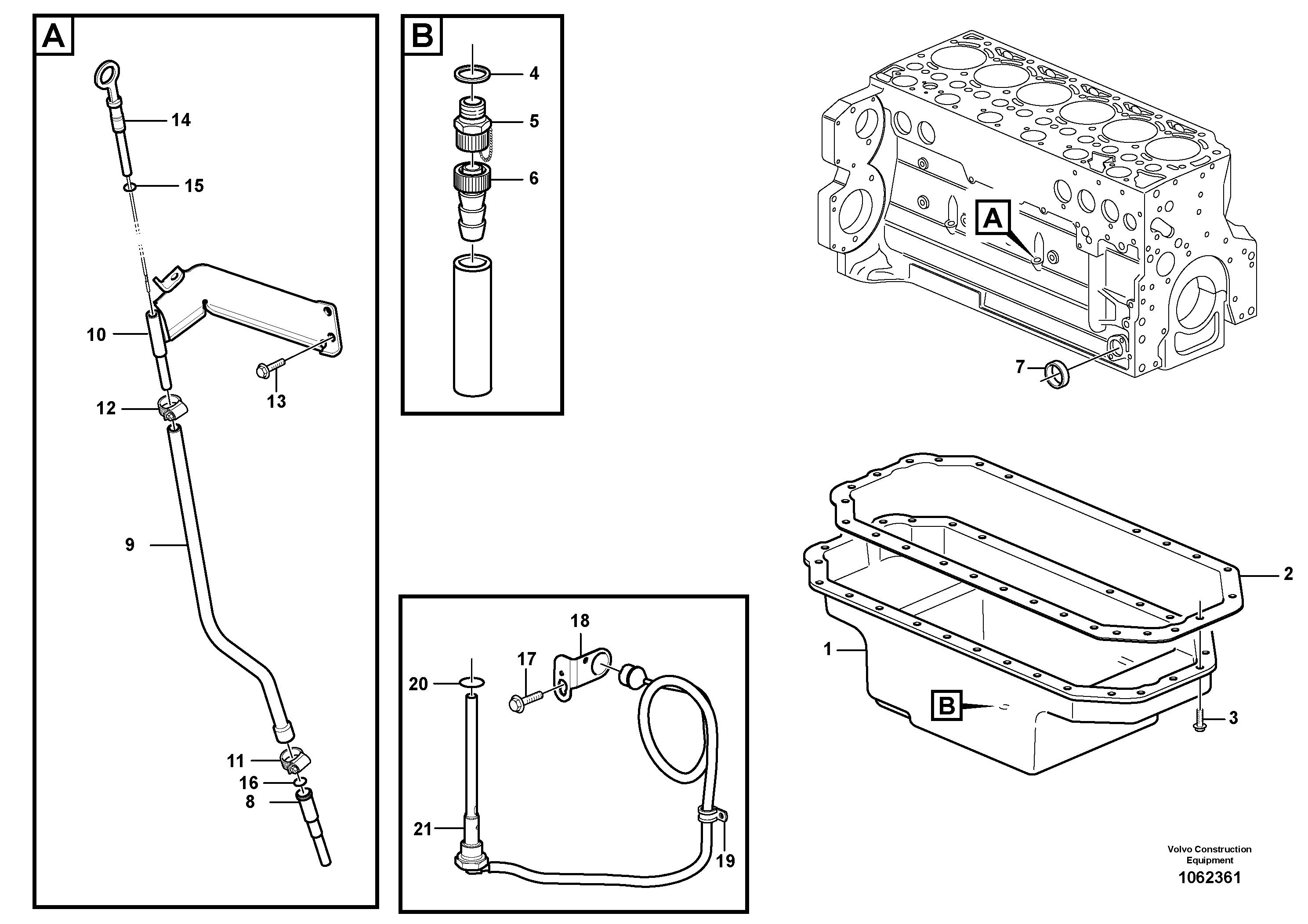 Bracket VOE14629190 VOLVO