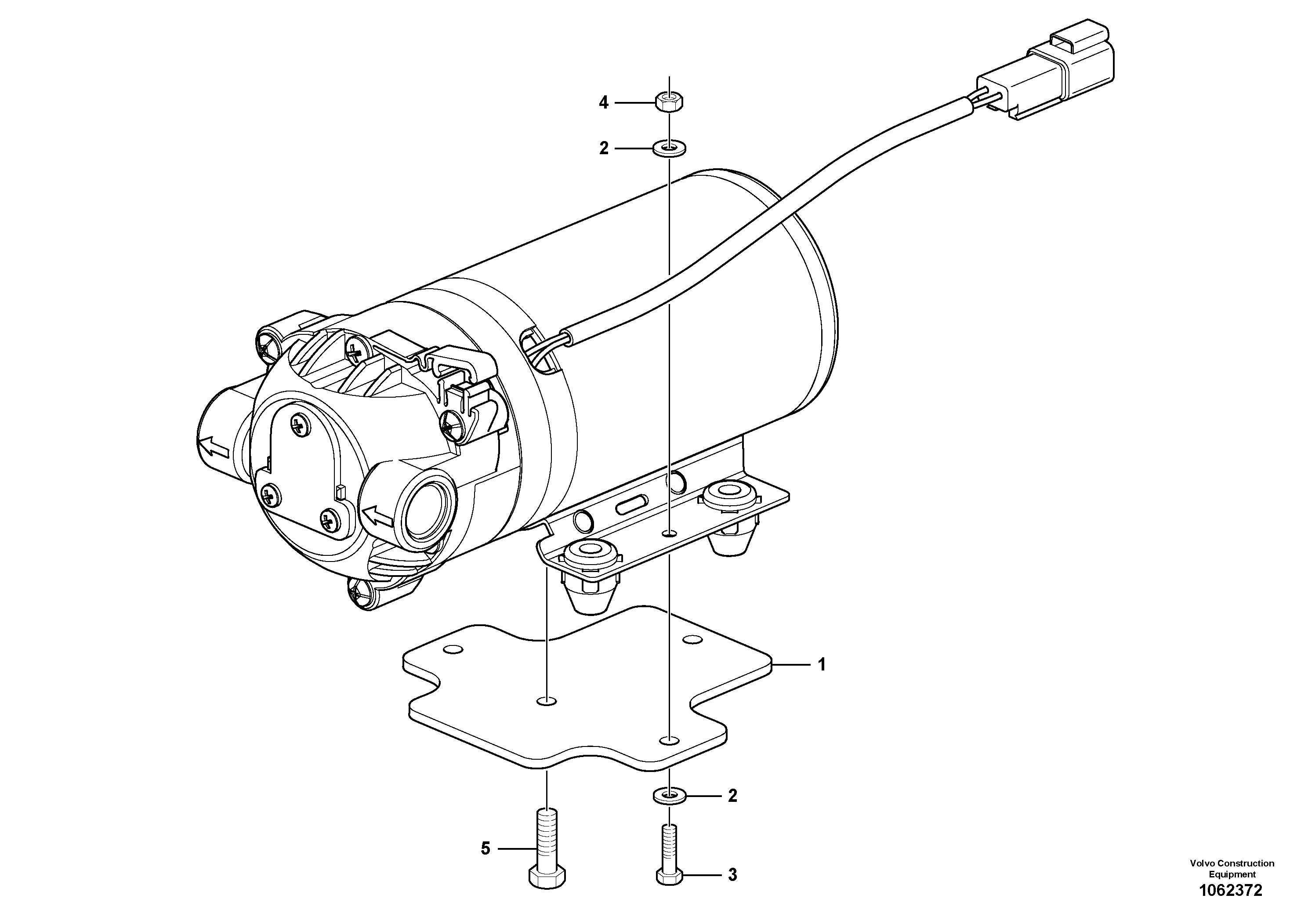 Seat frame VOE12777995 VOLVO