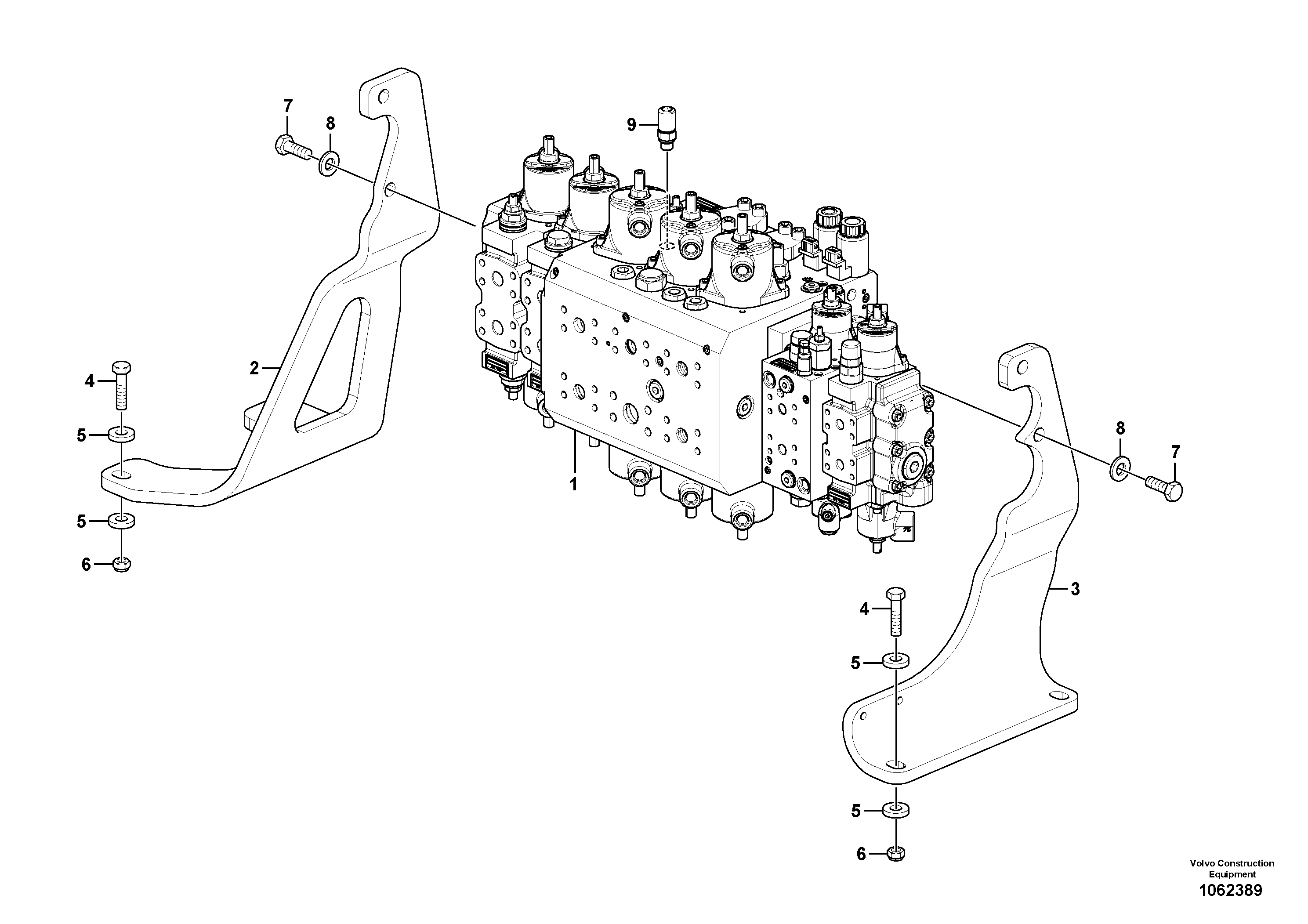 Shaft Guide RM/VOE14619621 VOLVO