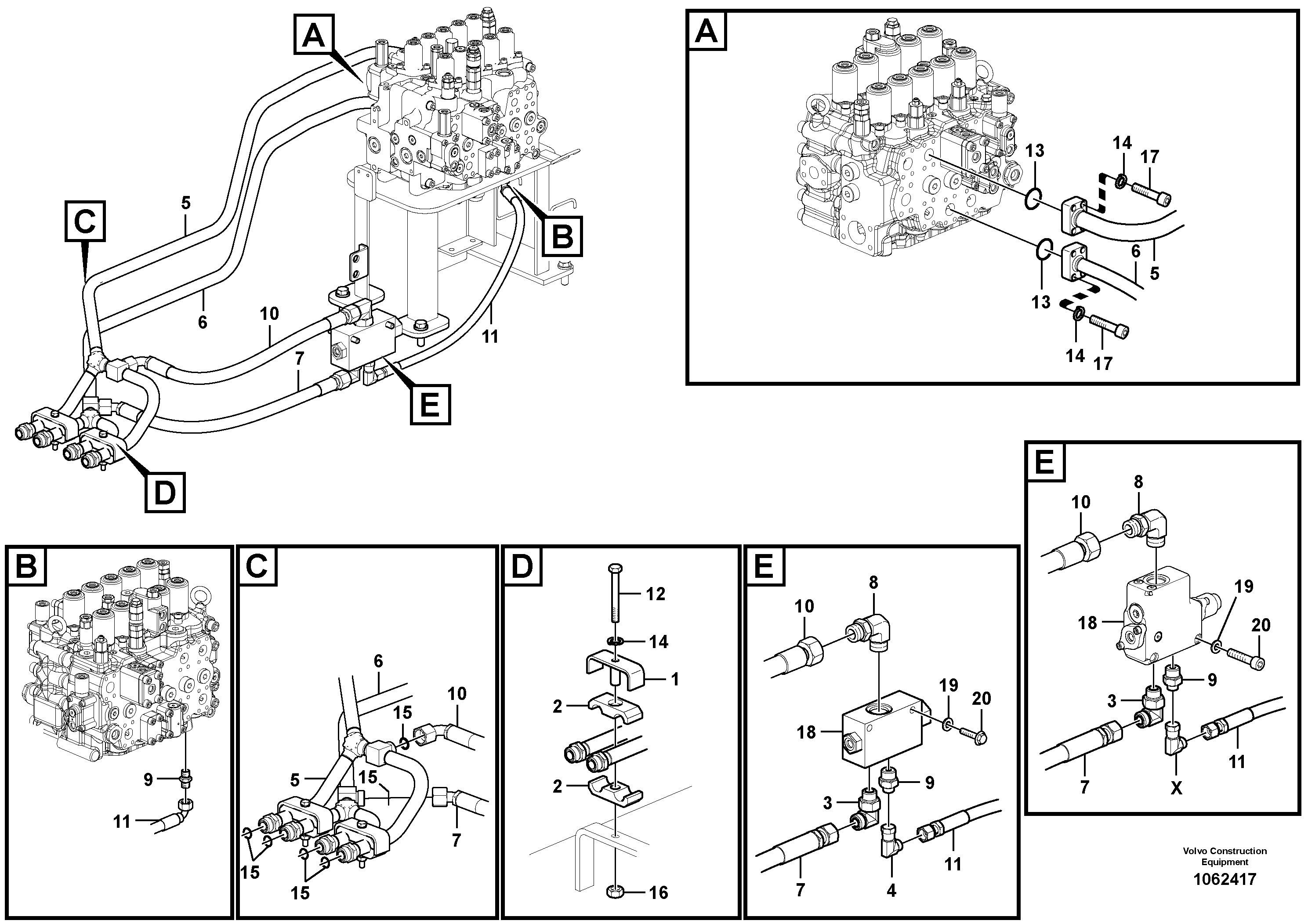 Press. lim. valve VOE14614699 VOLVO