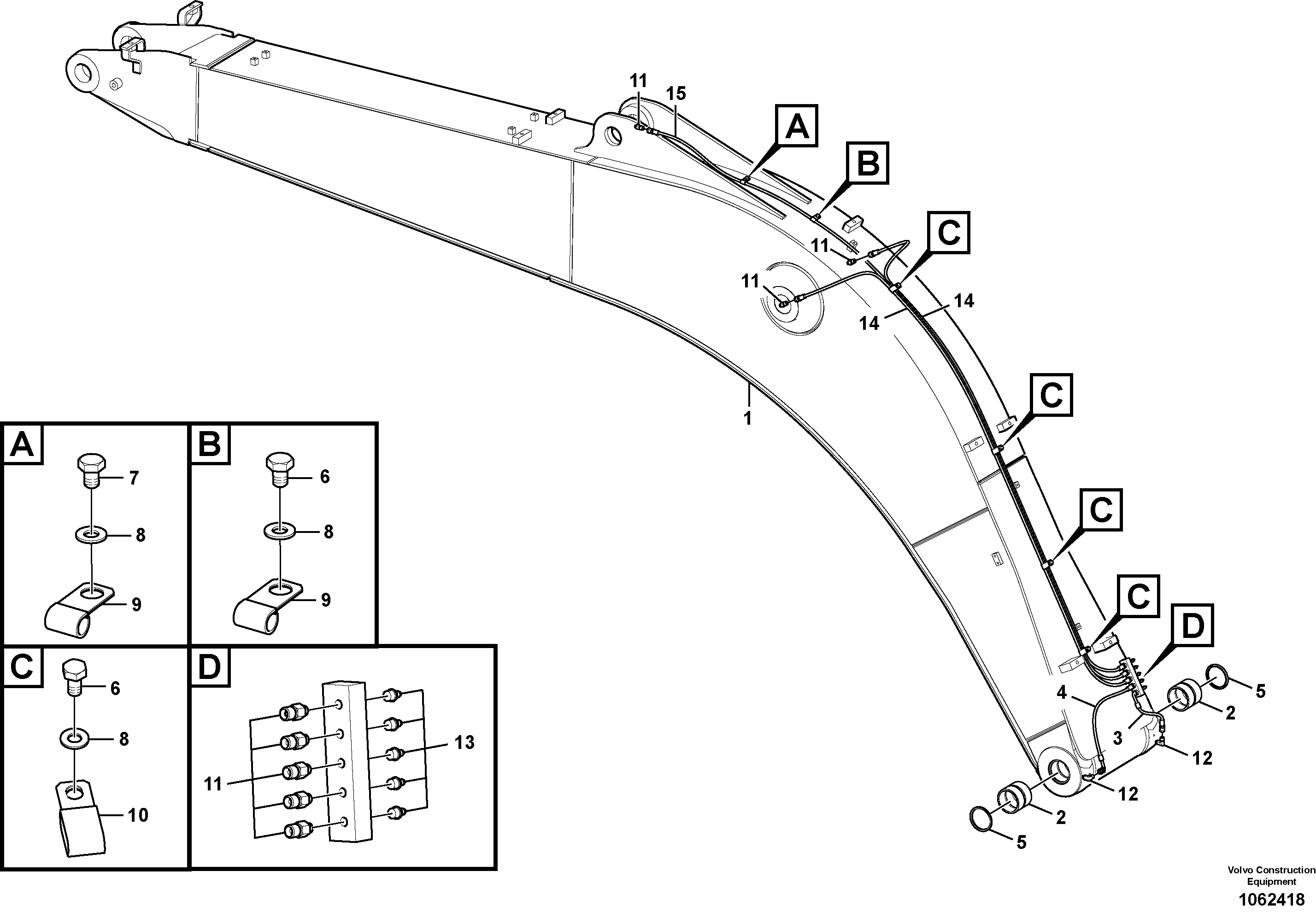 Charge Regulator VOE14657356 VOLVO