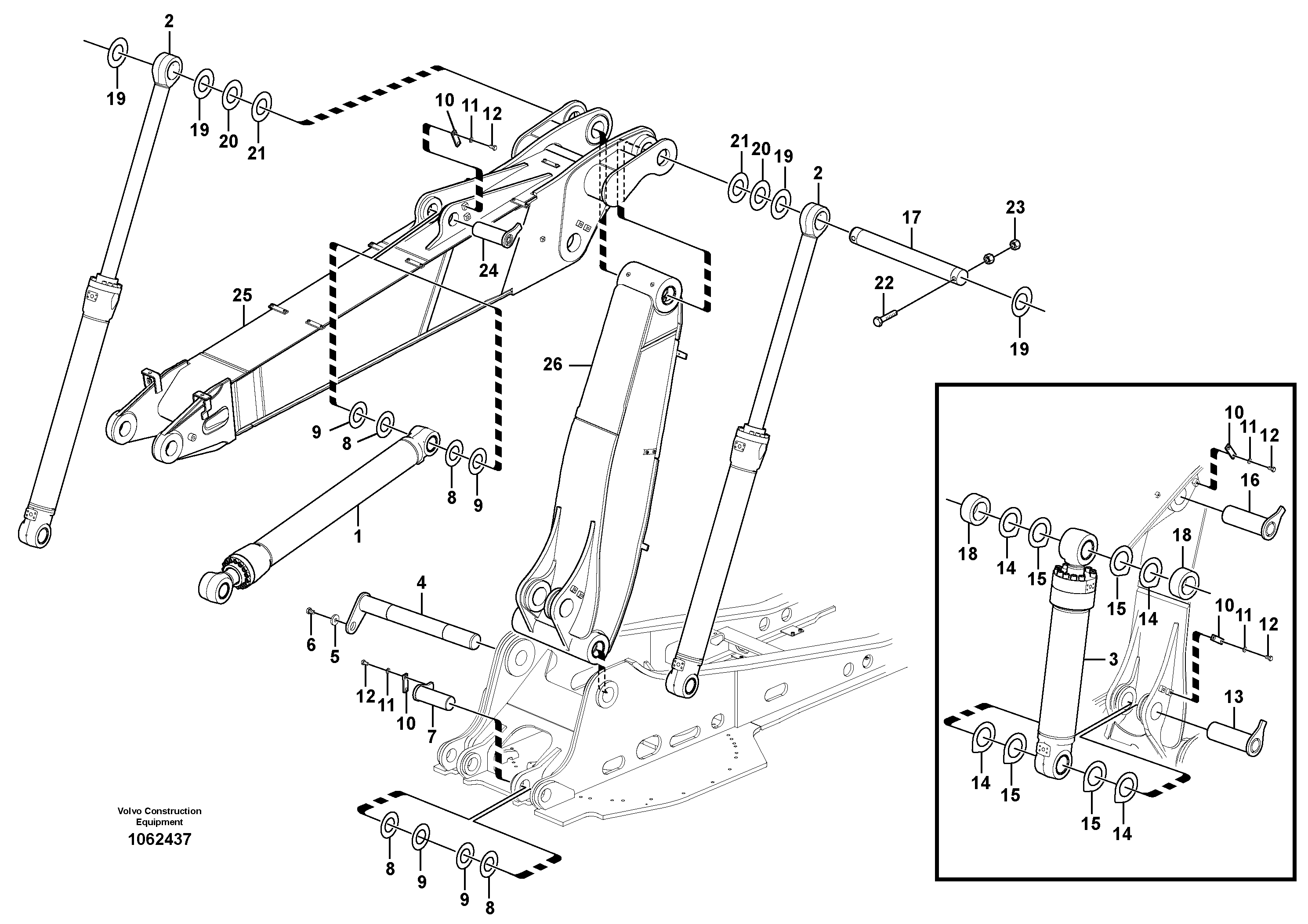 Fork tines VOE14659853 VOLVO