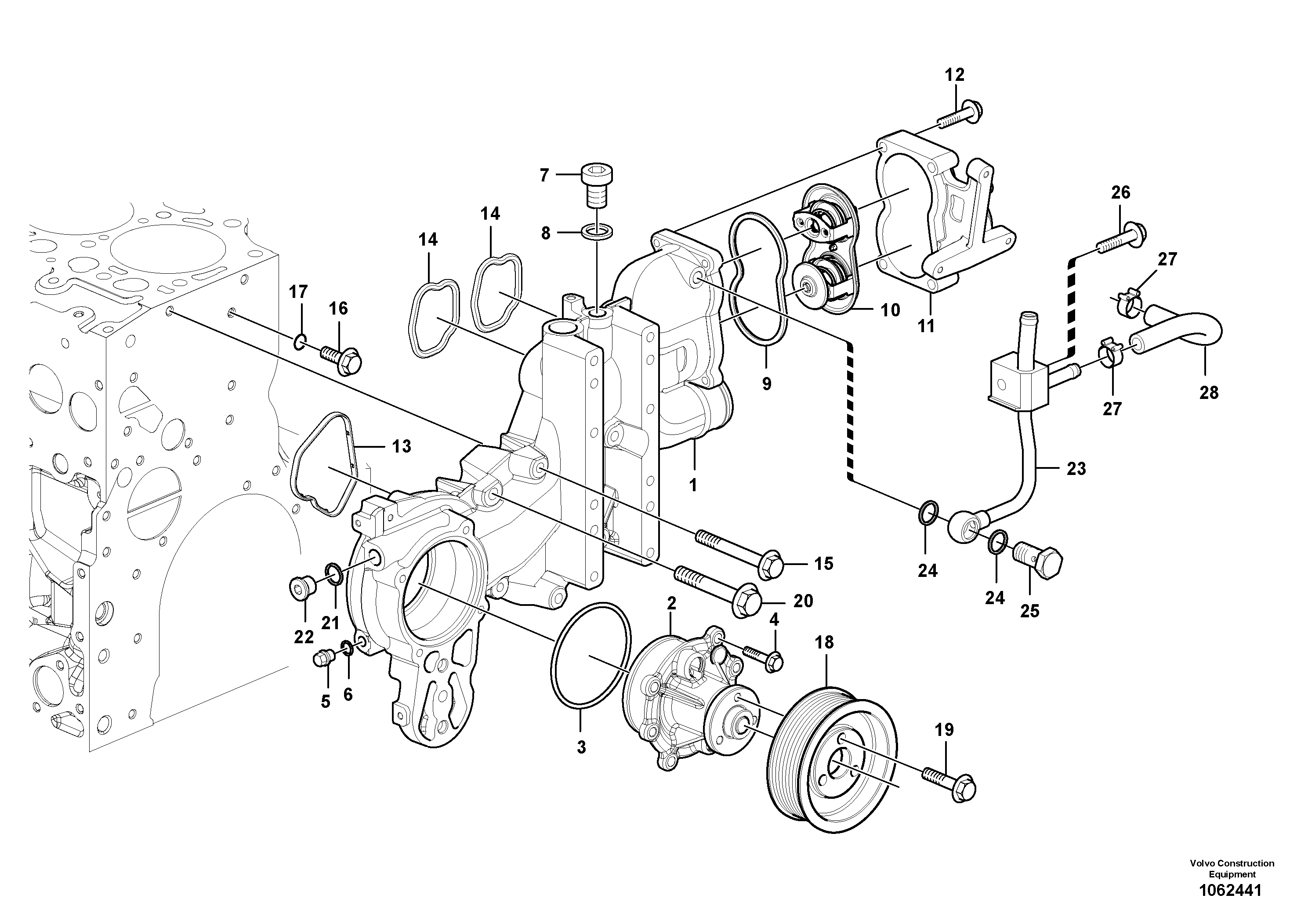 Air Pump VOE21795885 VOLVO