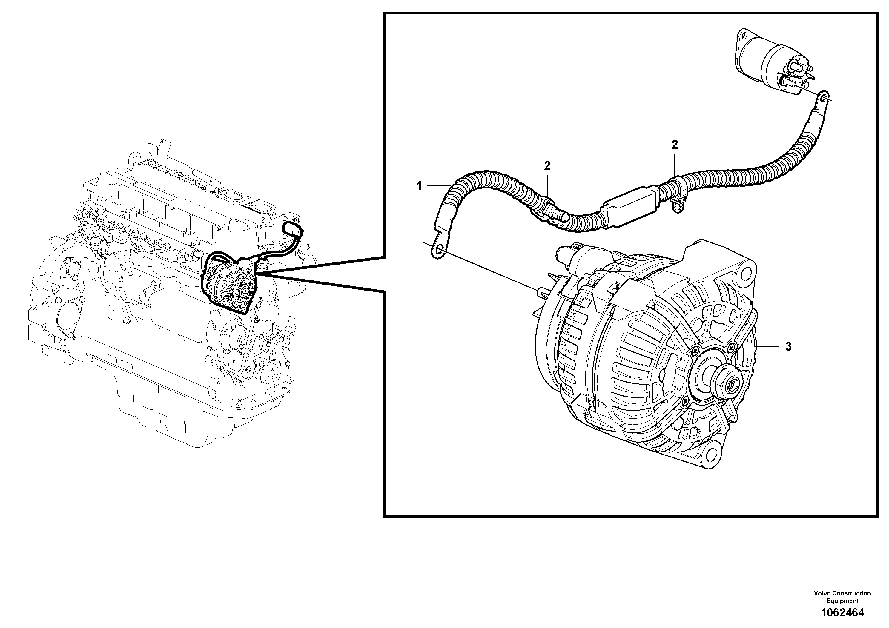 Radio Support VOE21754844 VOLVO