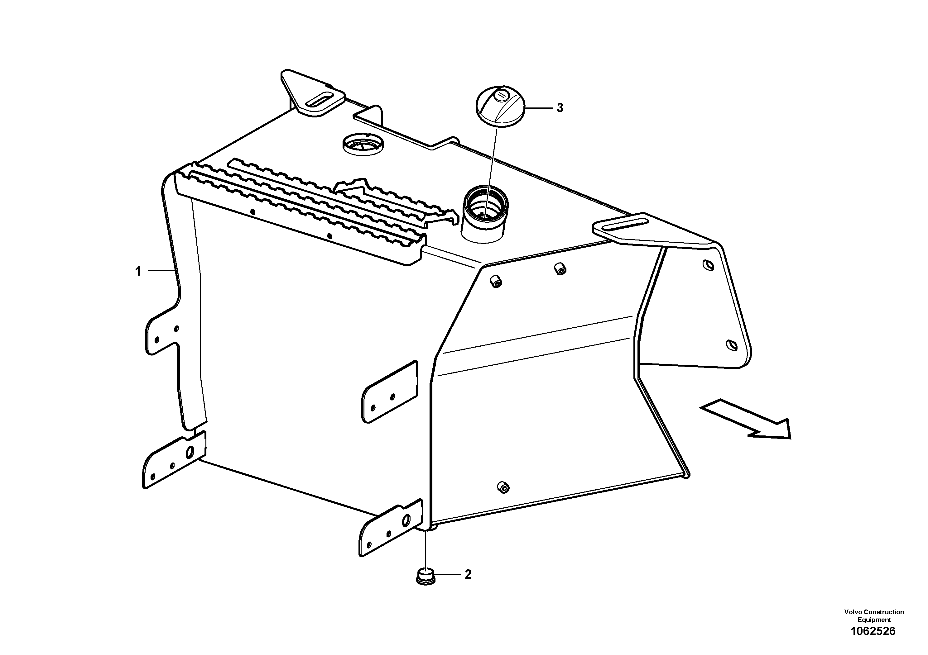 Coal Bucket VOE16209391 VOLVO