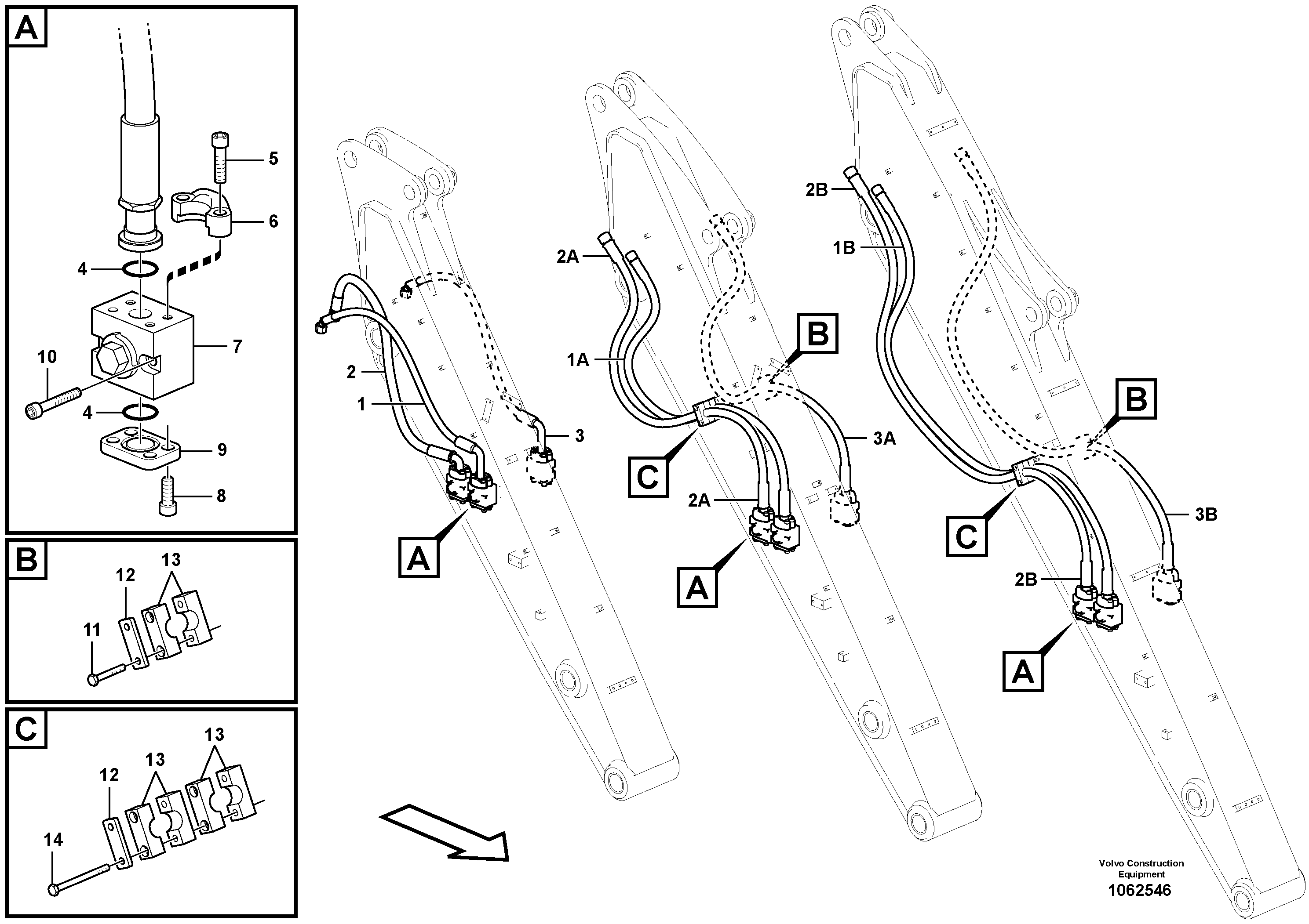 Timing gear casing VOE14728917 VOLVO