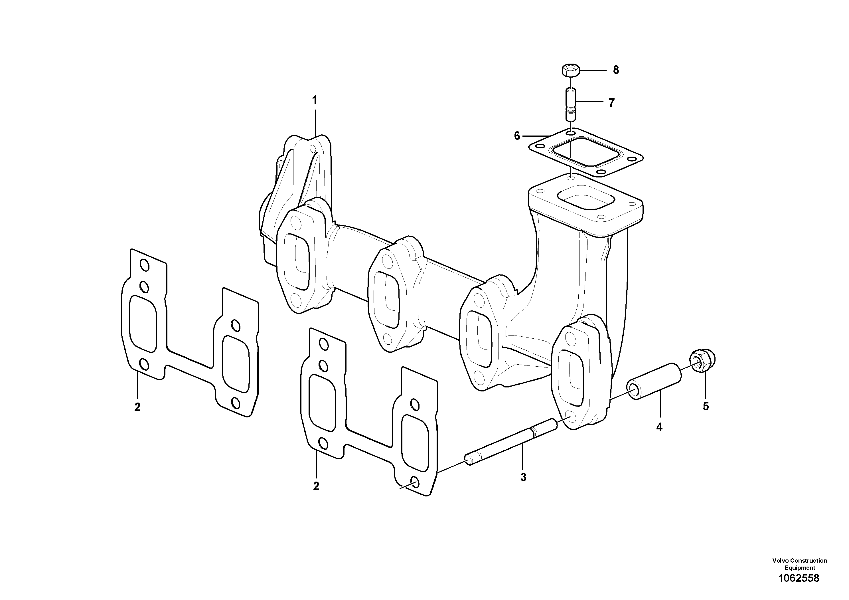 Diode Cable VOE20766216 VOLVO