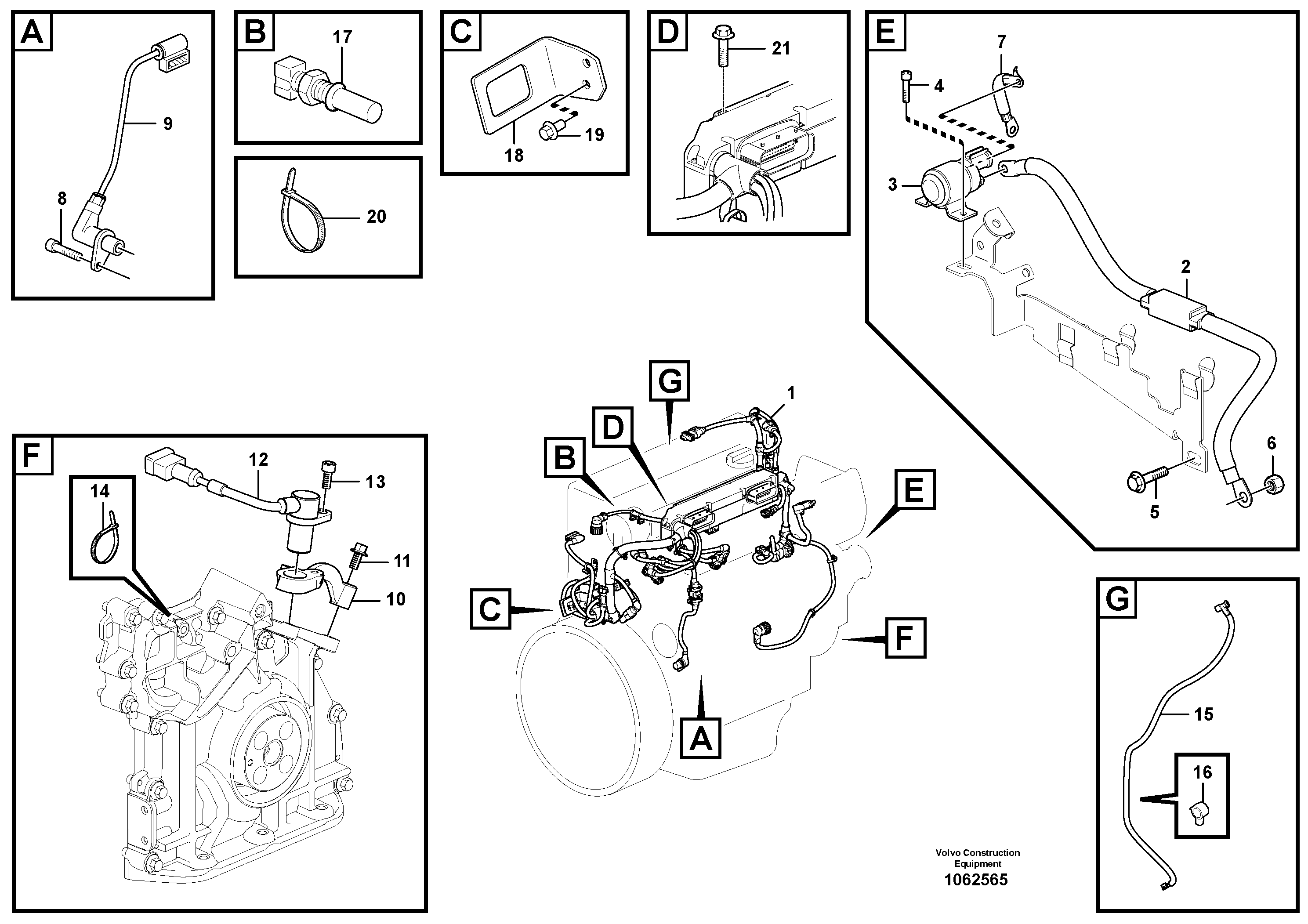 Support Leg VOE21882441 VOLVO