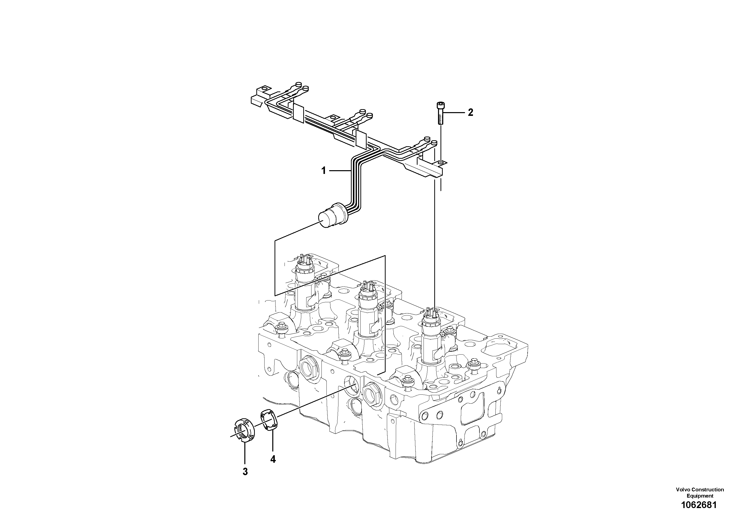 Hex. Socket Screw VOE60112624 VOLVO