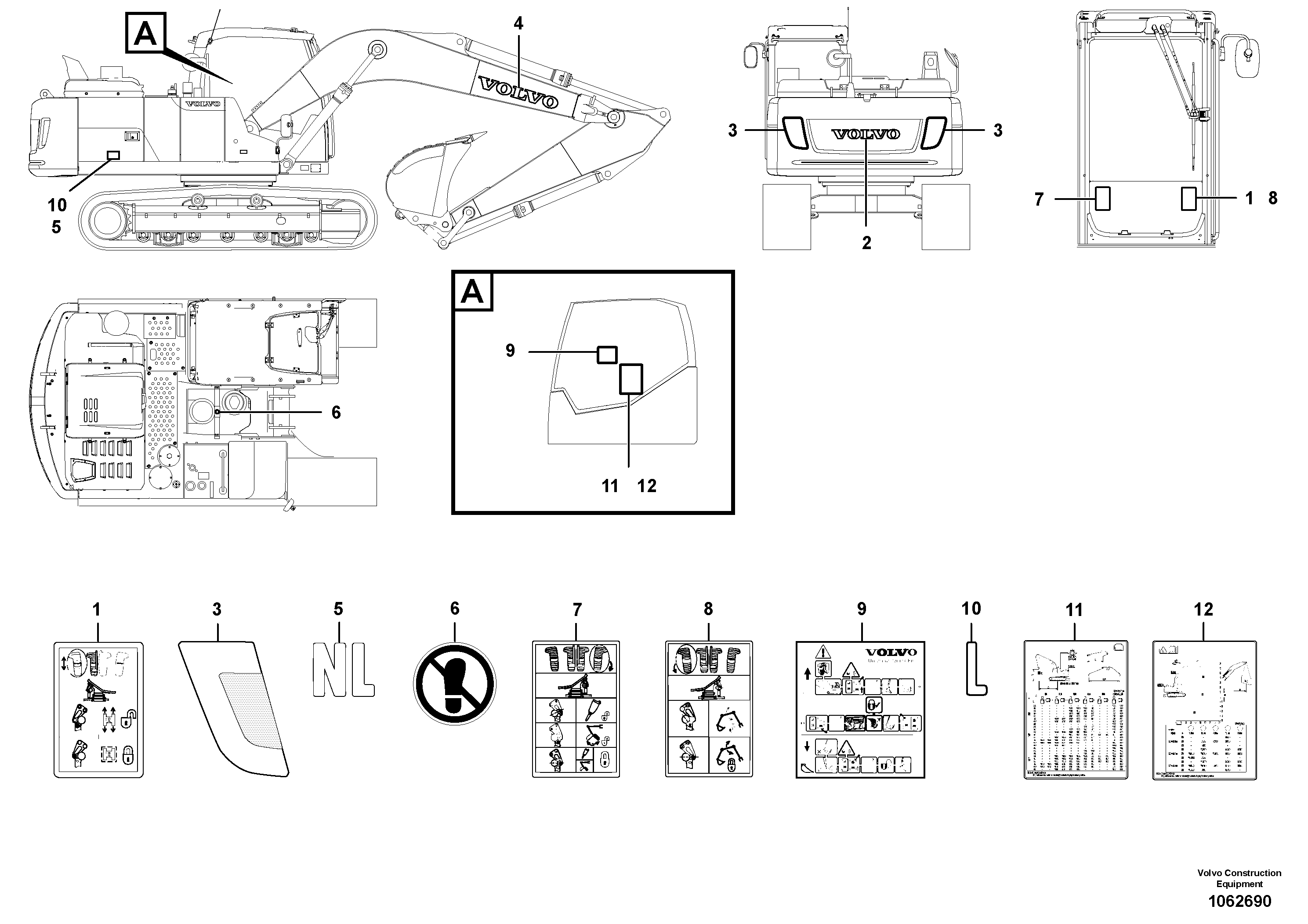 Cylinder Block VOE14629510 VOLVO