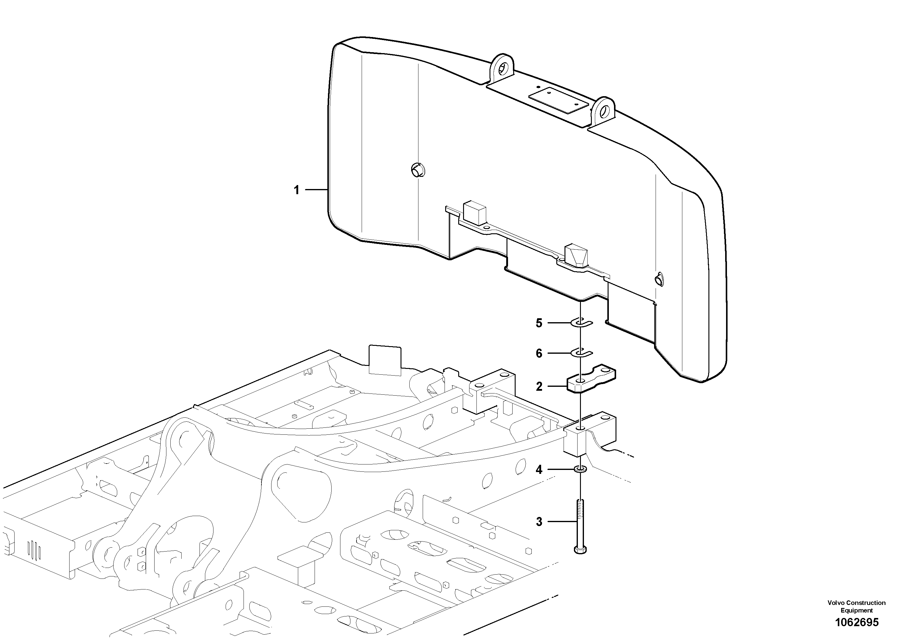 Spacer VOE14629035 VOLVO