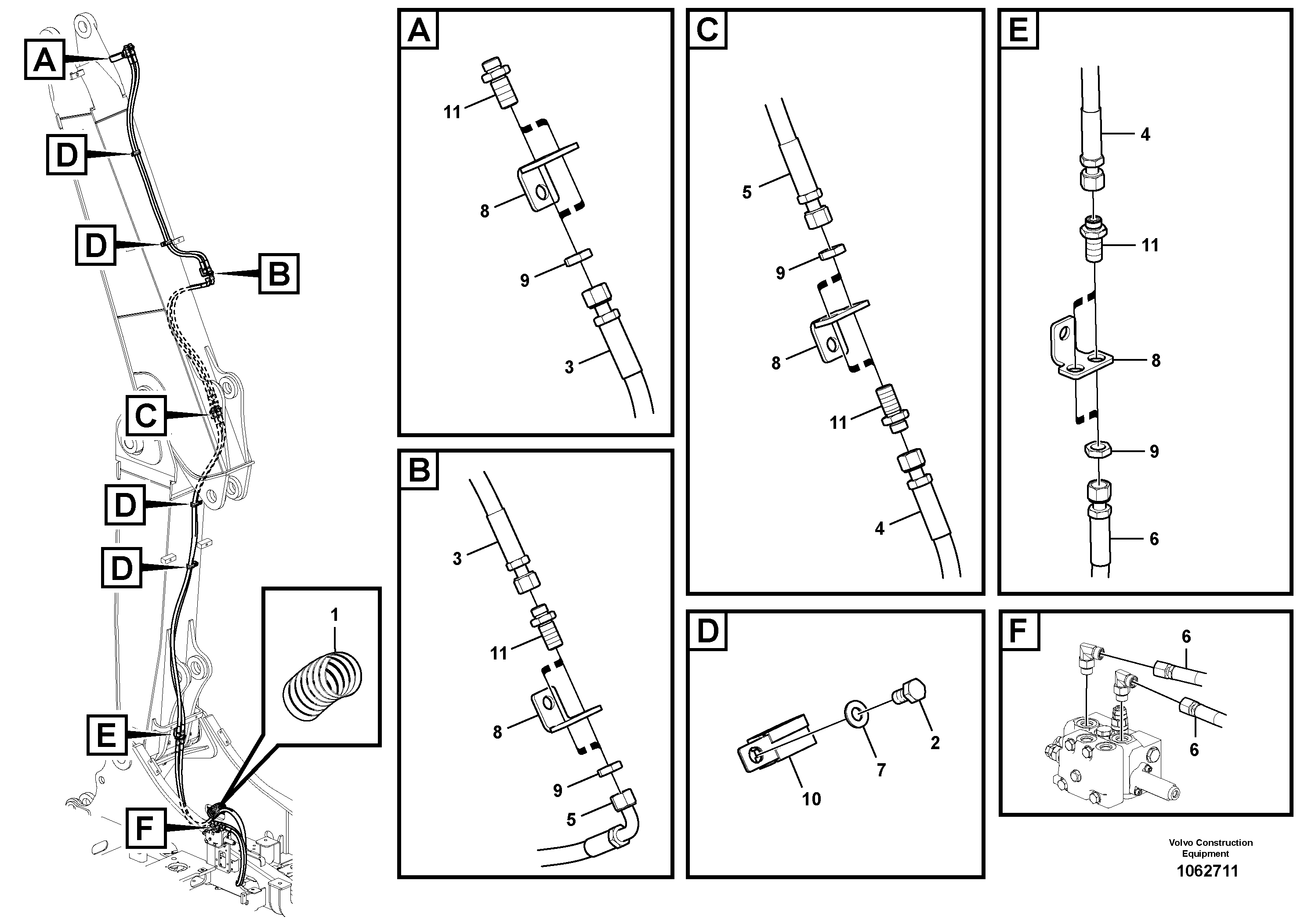 Timing gear casing VOE15109720 VOLVO
