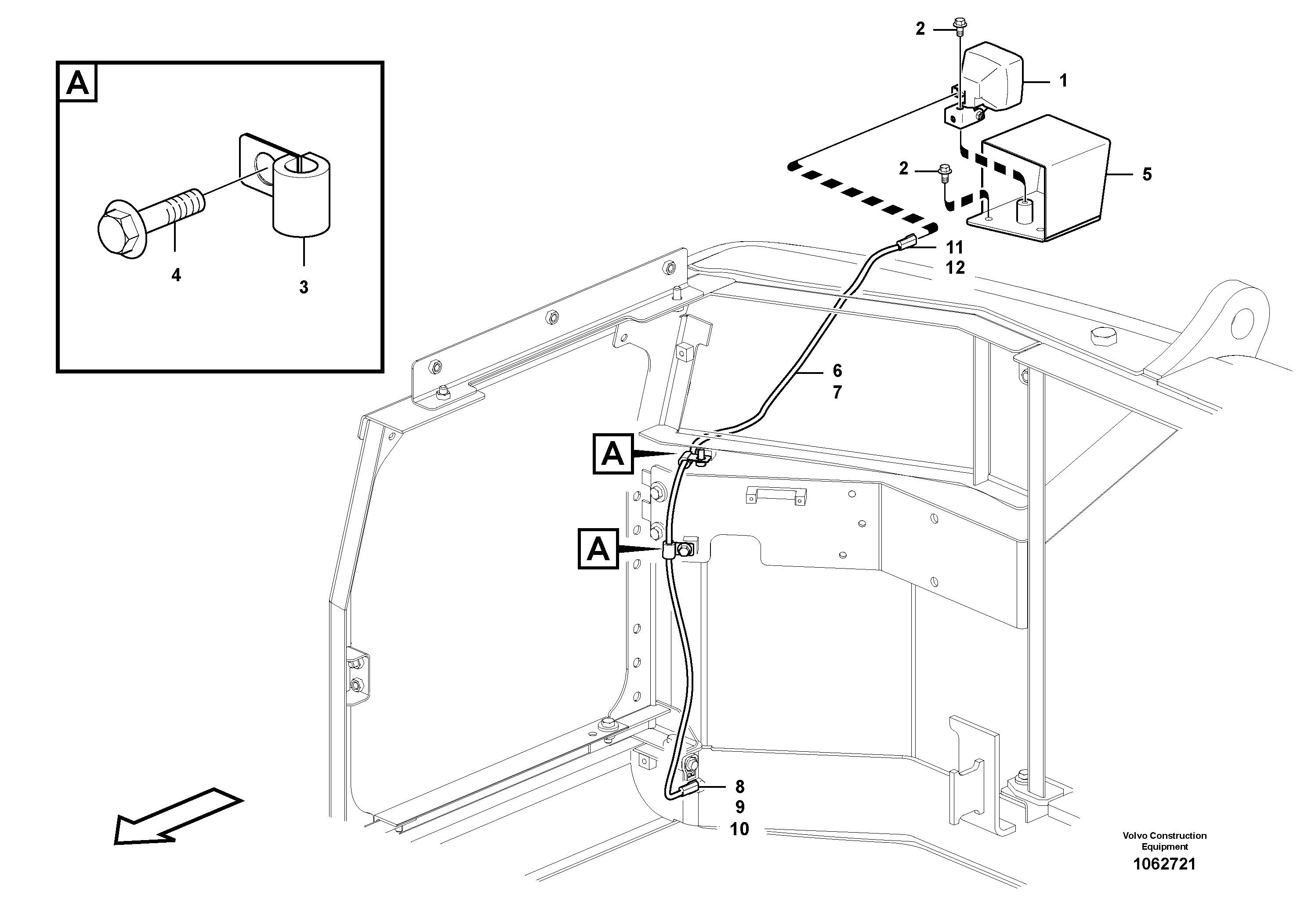 Support Leg VOE14635126 VOLVO