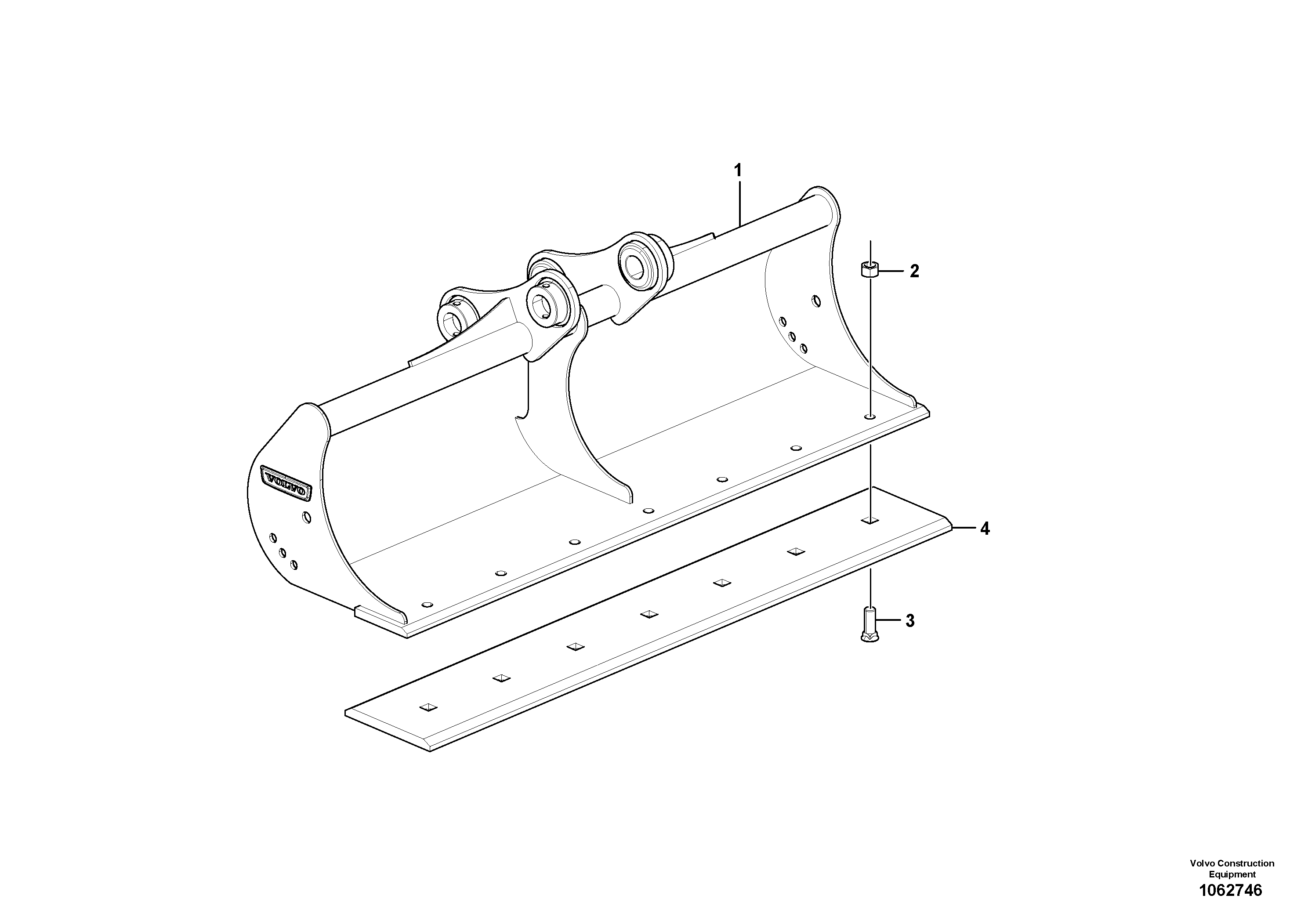 Bucket VOE14387282 VOLVO