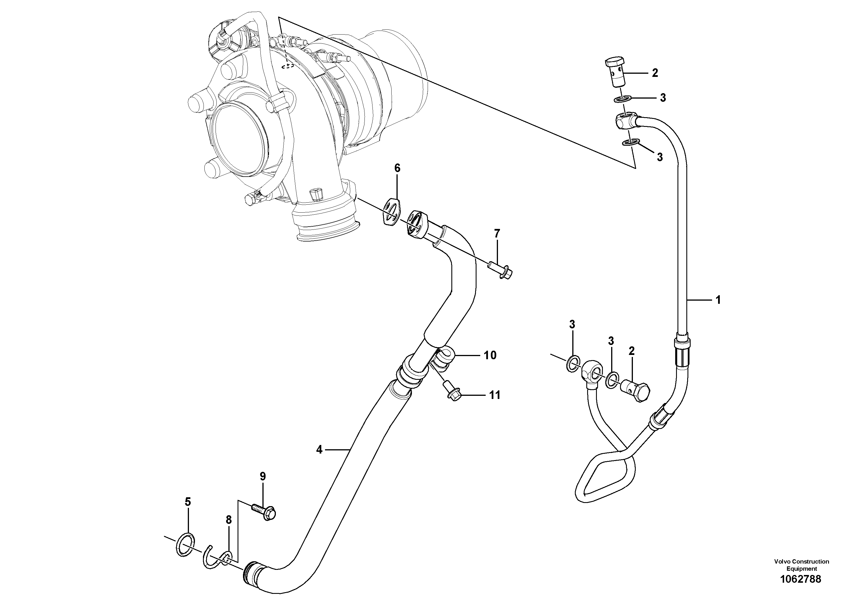Hammer plate VOE21690118 VOLVO