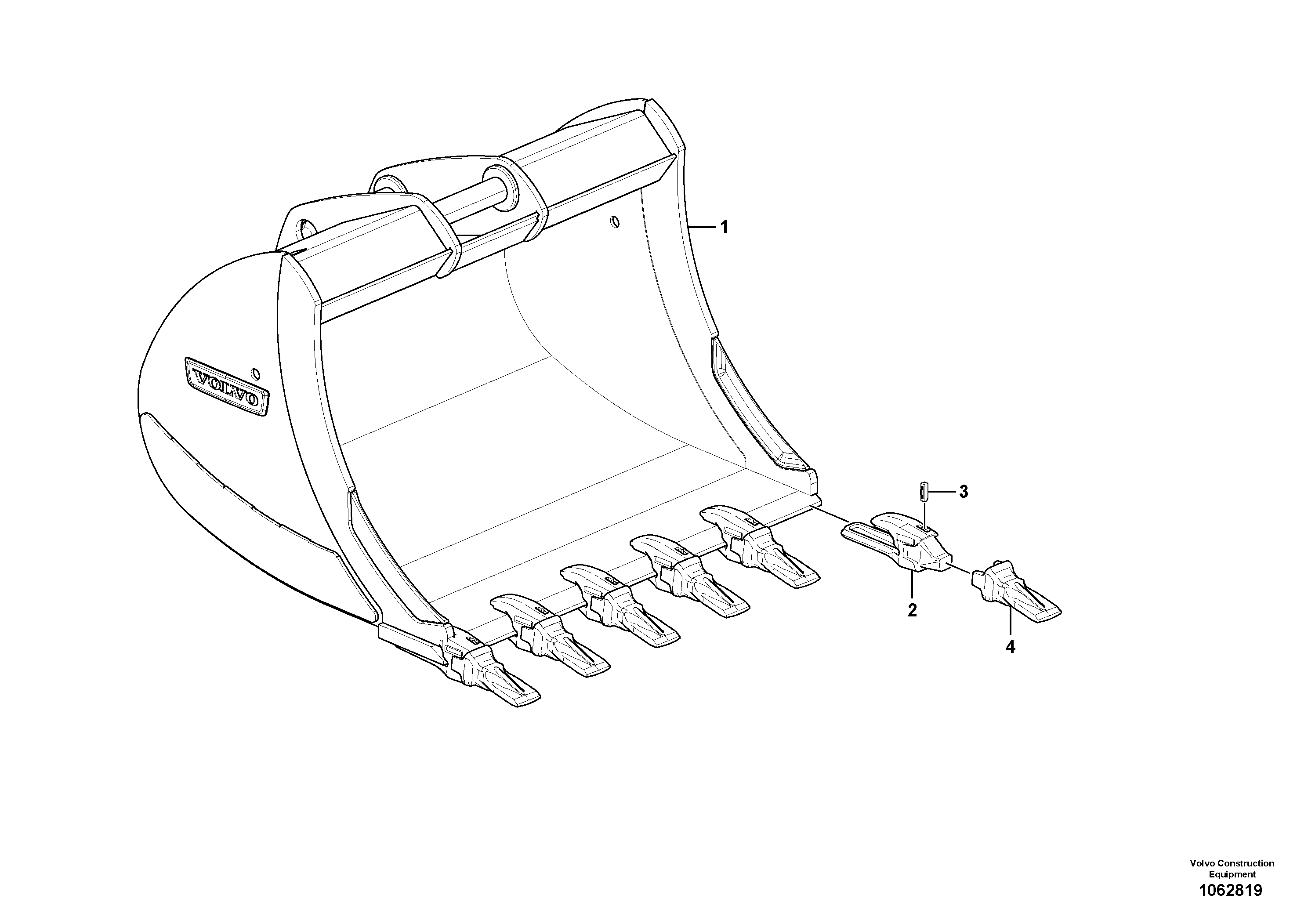 Bucket RM/VOE14579775 VOLVO