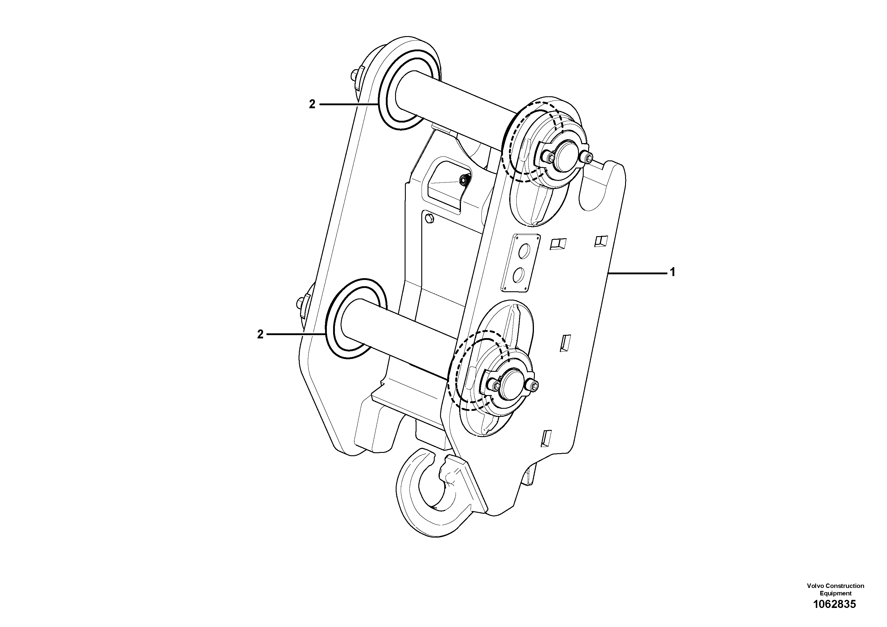 Box Turning Device VOE14676964 VOLVO