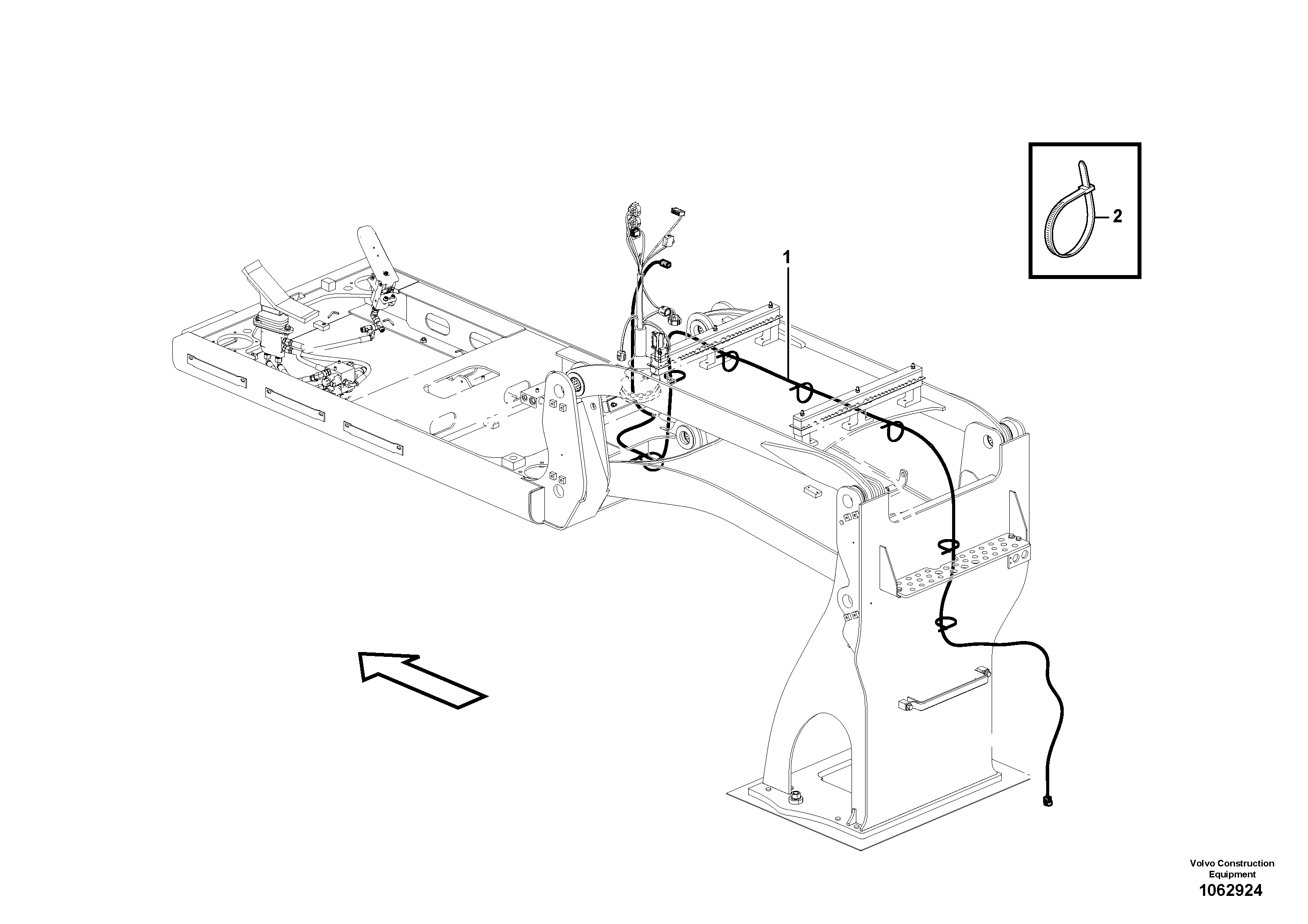 Support Leg VOE14599066 VOLVO