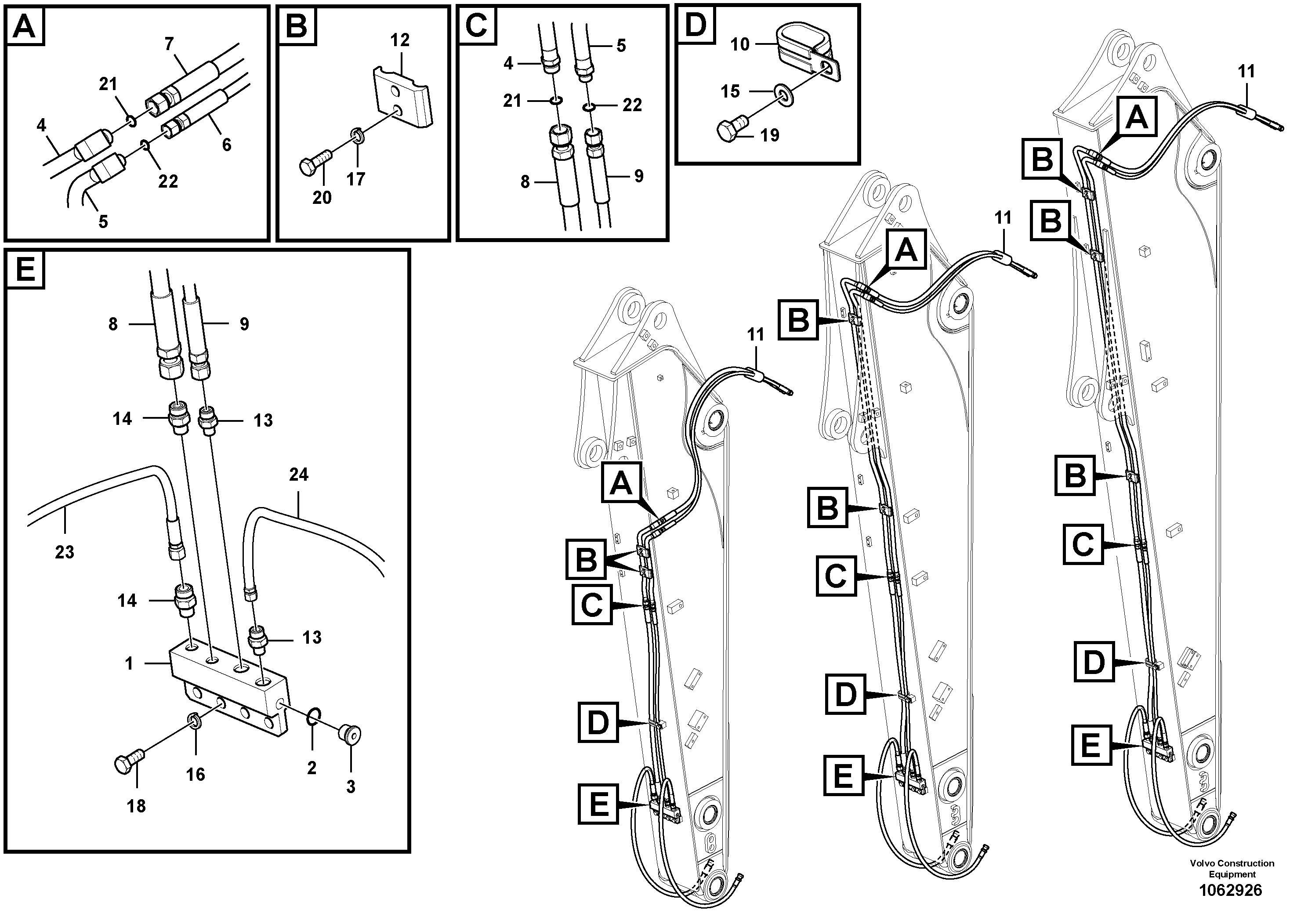 Timing gear casing VOE14674967 VOLVO