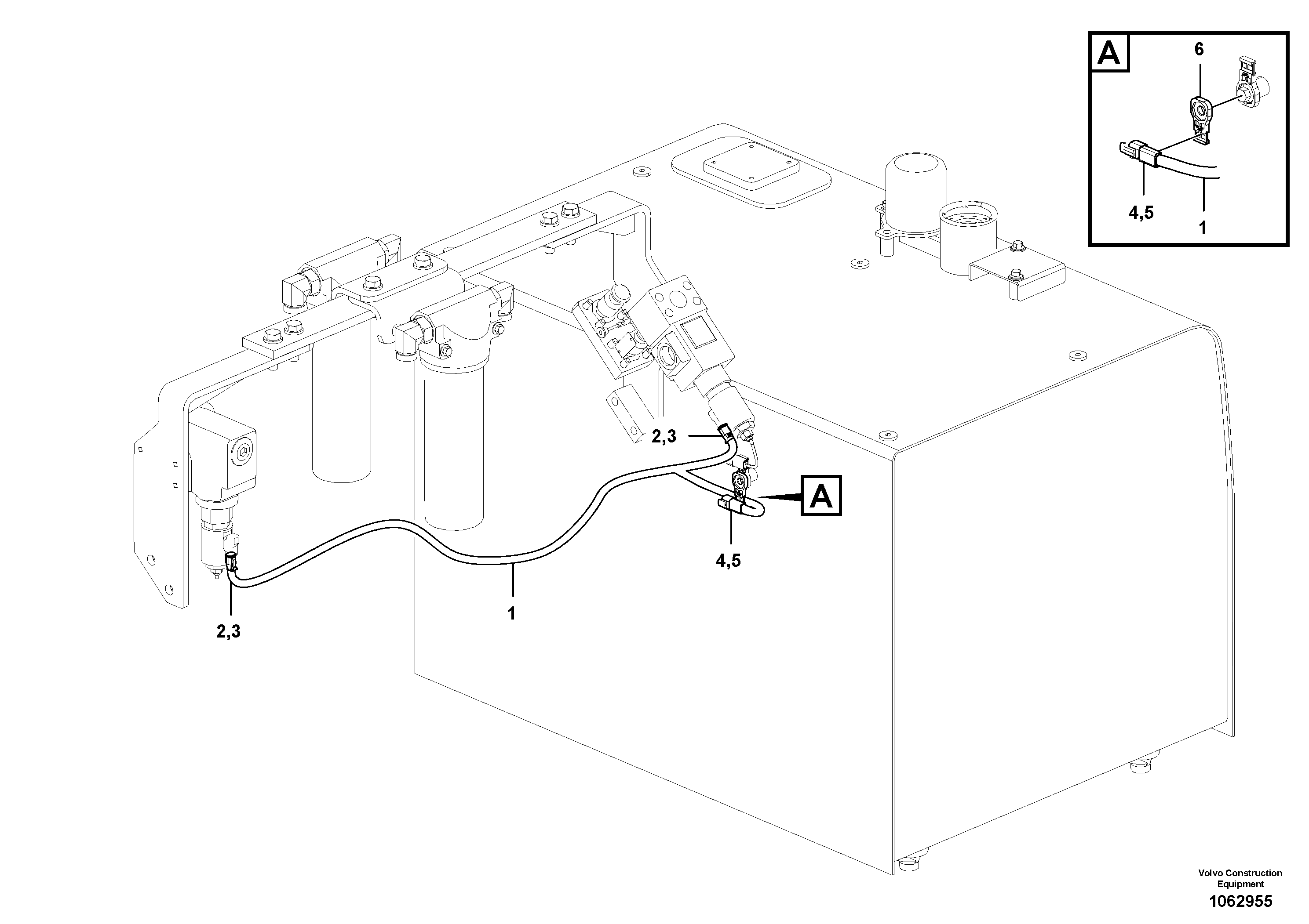 Support Leg VOE14596486 VOLVO