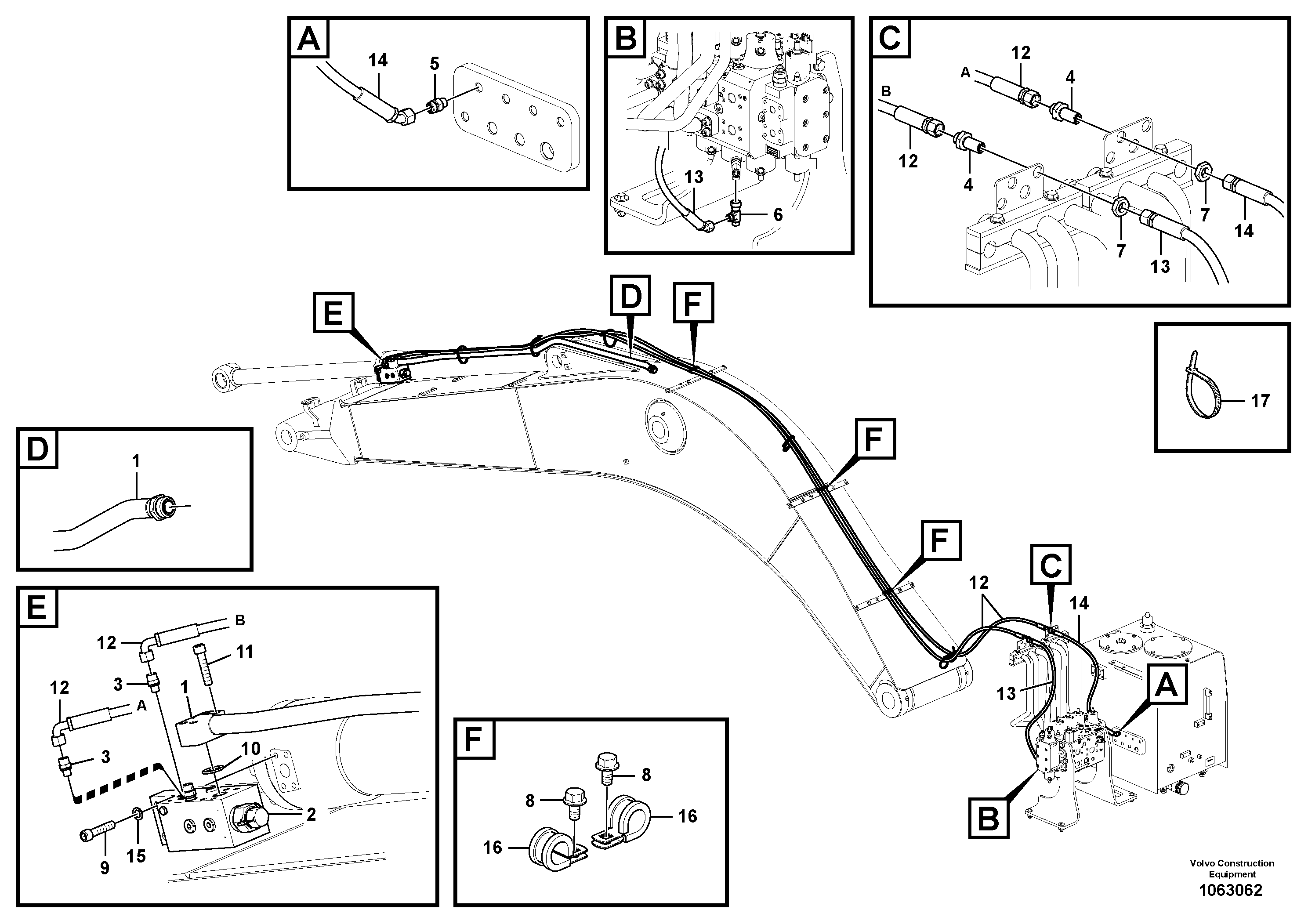 Timing gear casing VOE15186914 VOLVO