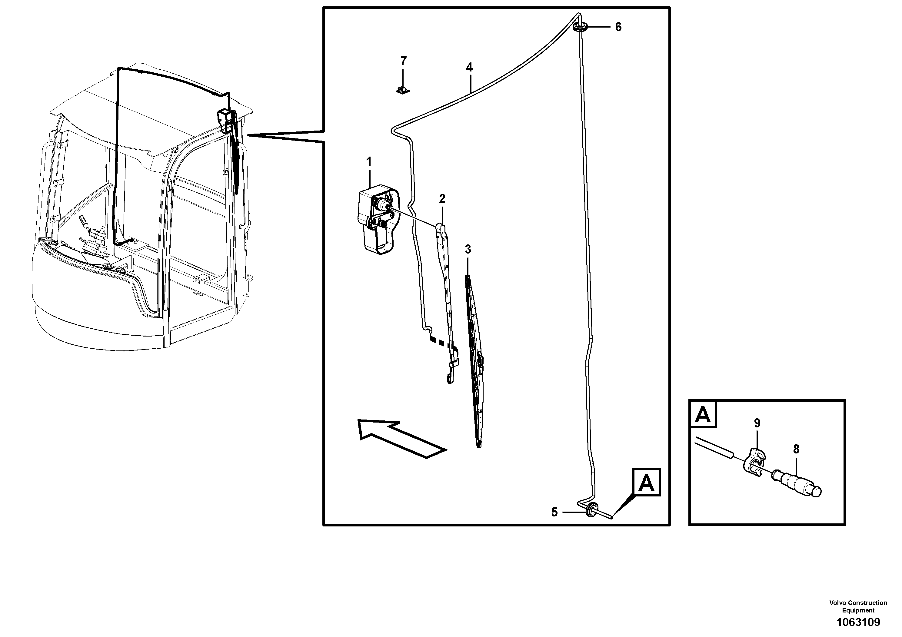 Grommet VOE15204698 VOLVO