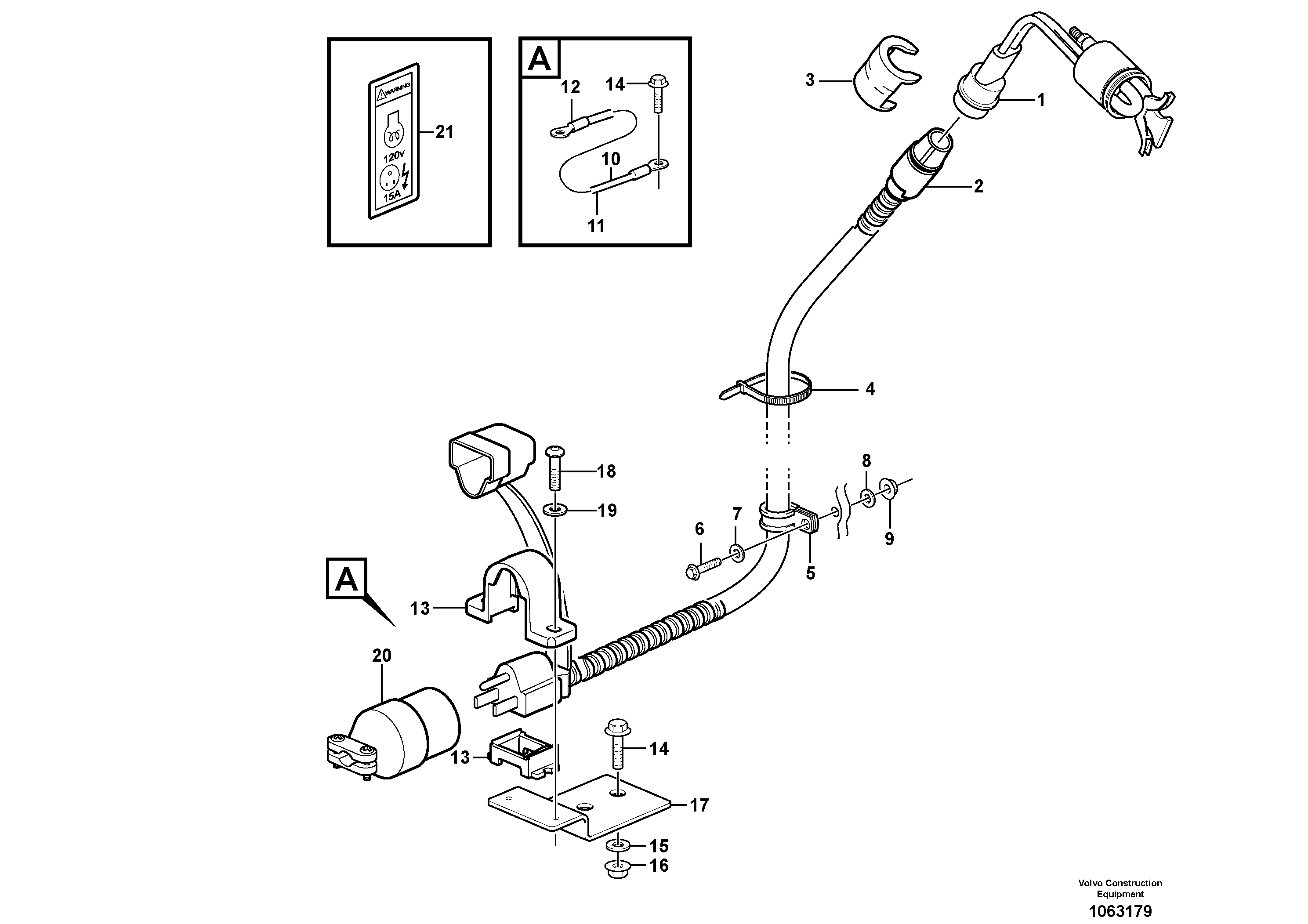 Seat frame VOE16822527 VOLVO