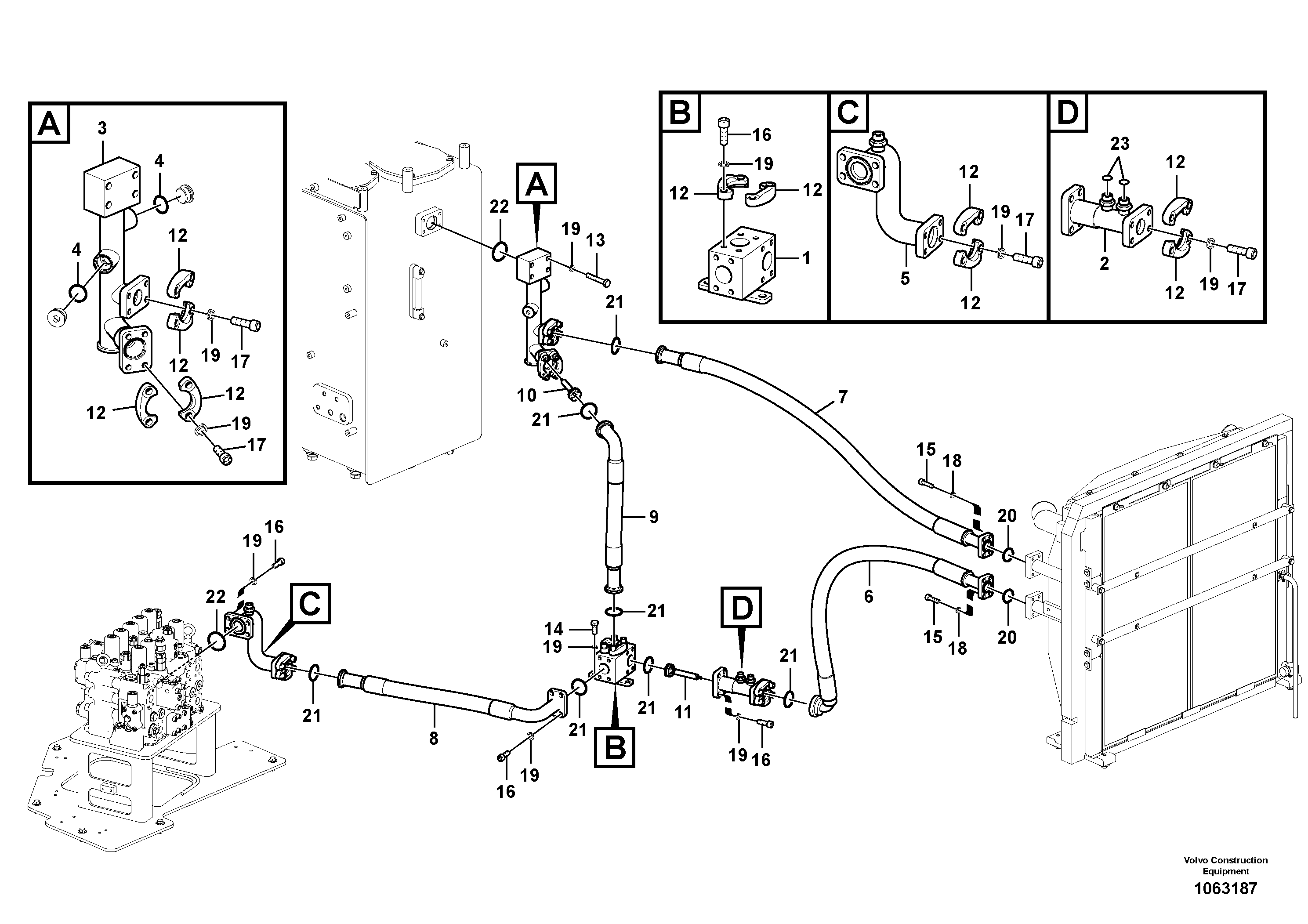 Press. lim. valve RM/VOE14595086 VOLVO