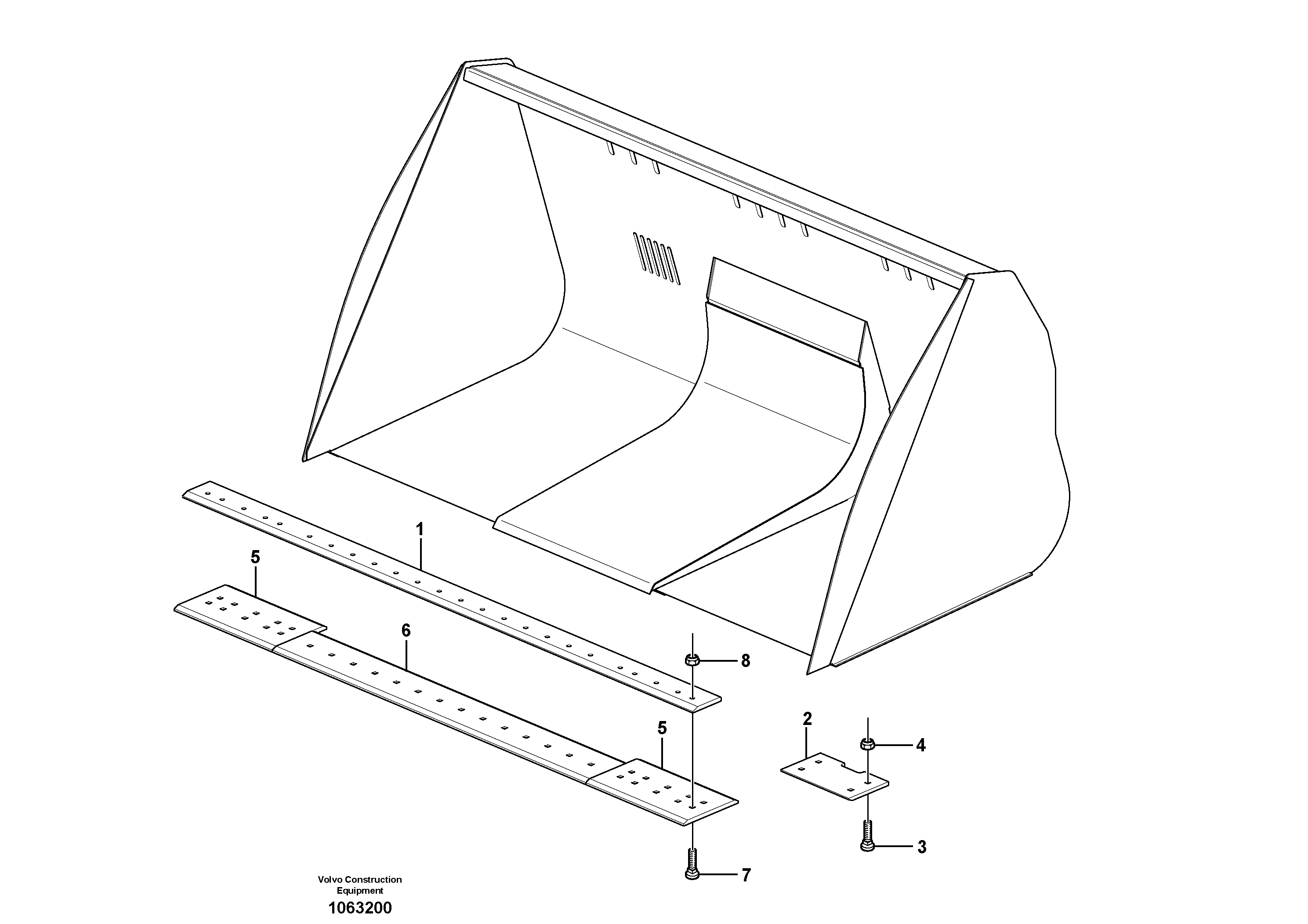 Cutting edge VOE11157782 VOLVO