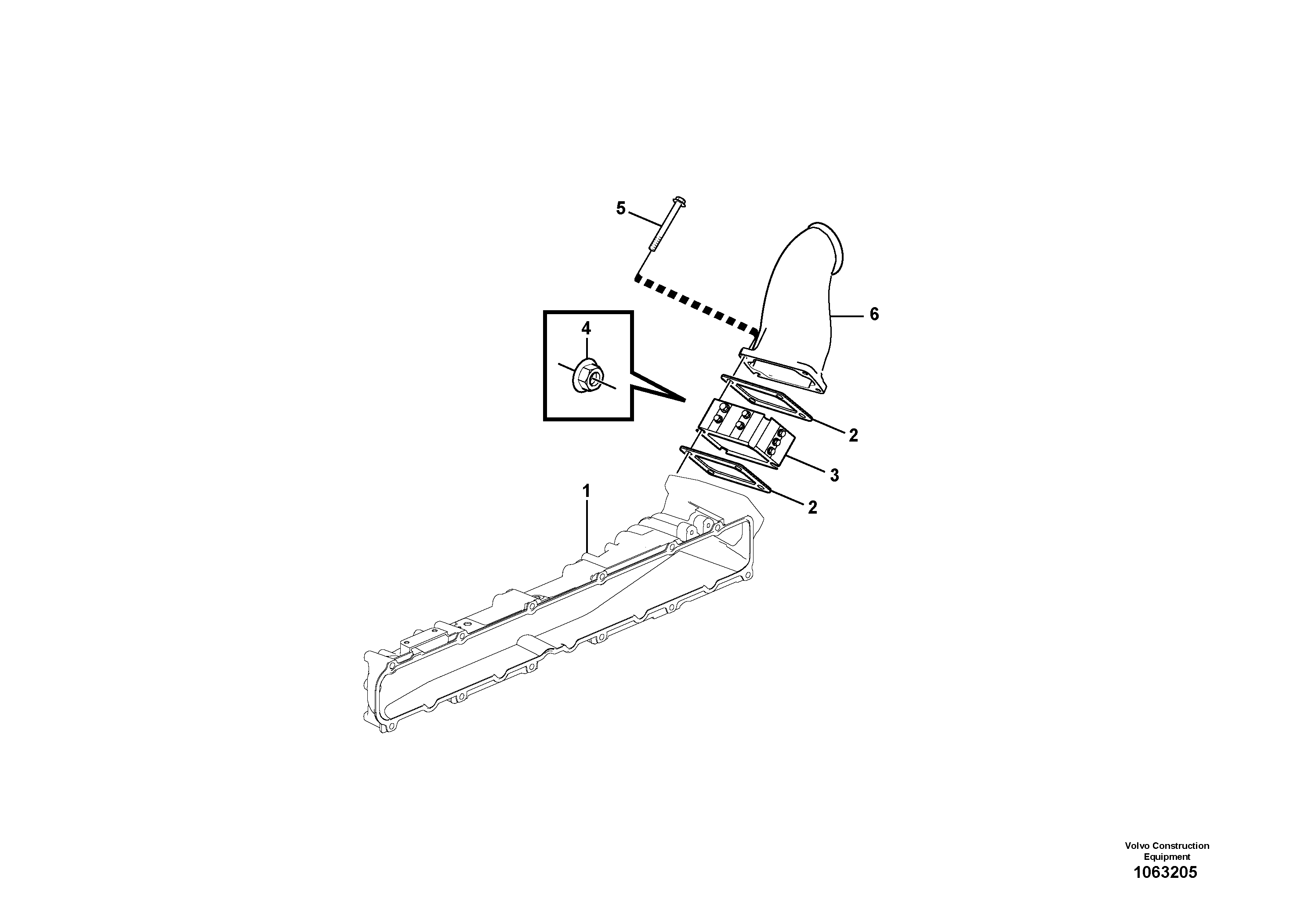 Square Bar VOE15179640 VOLVO